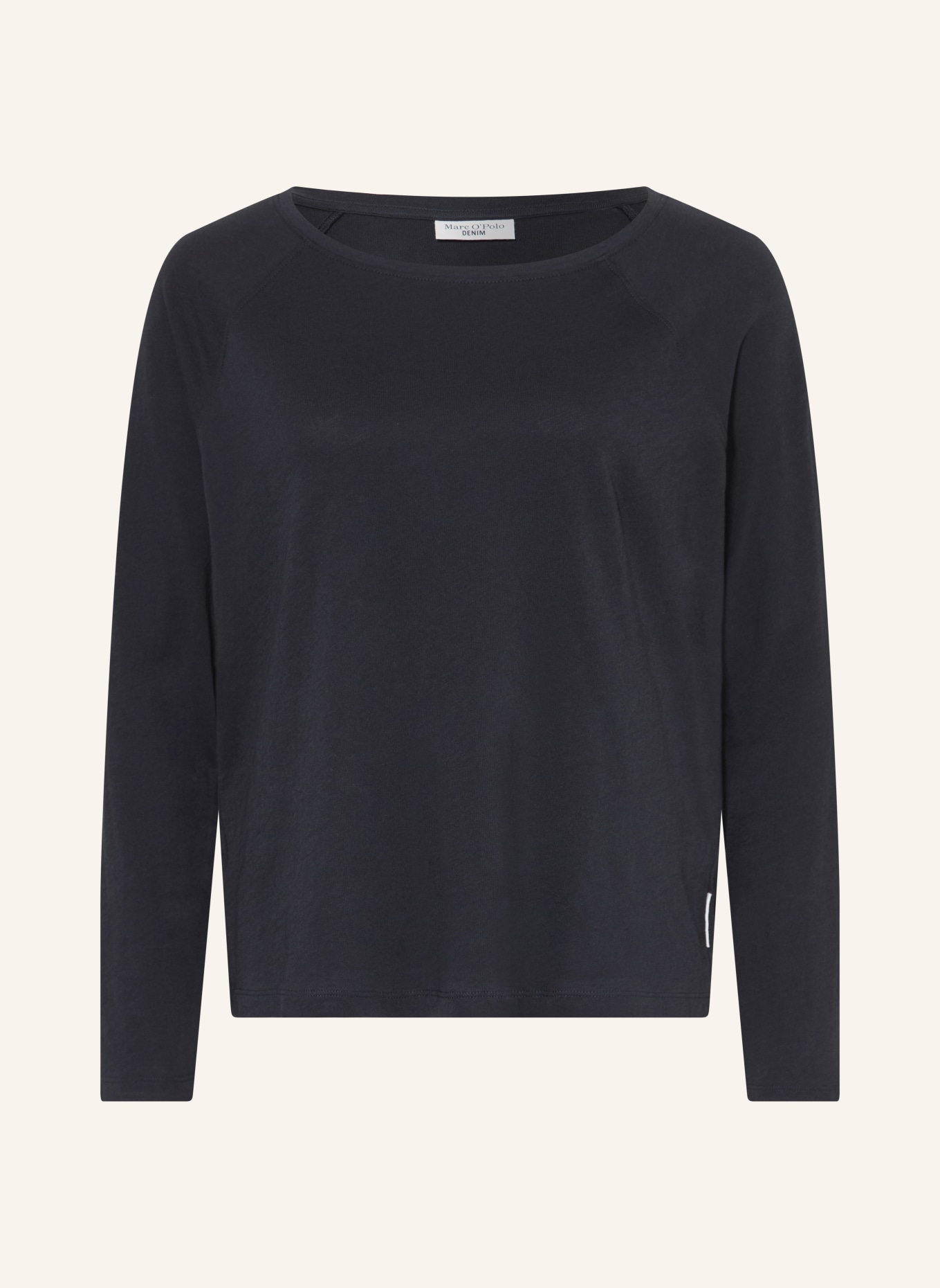 Marc O'Polo DENIM T-shirt à manches longues: BLEU FONCÉ
