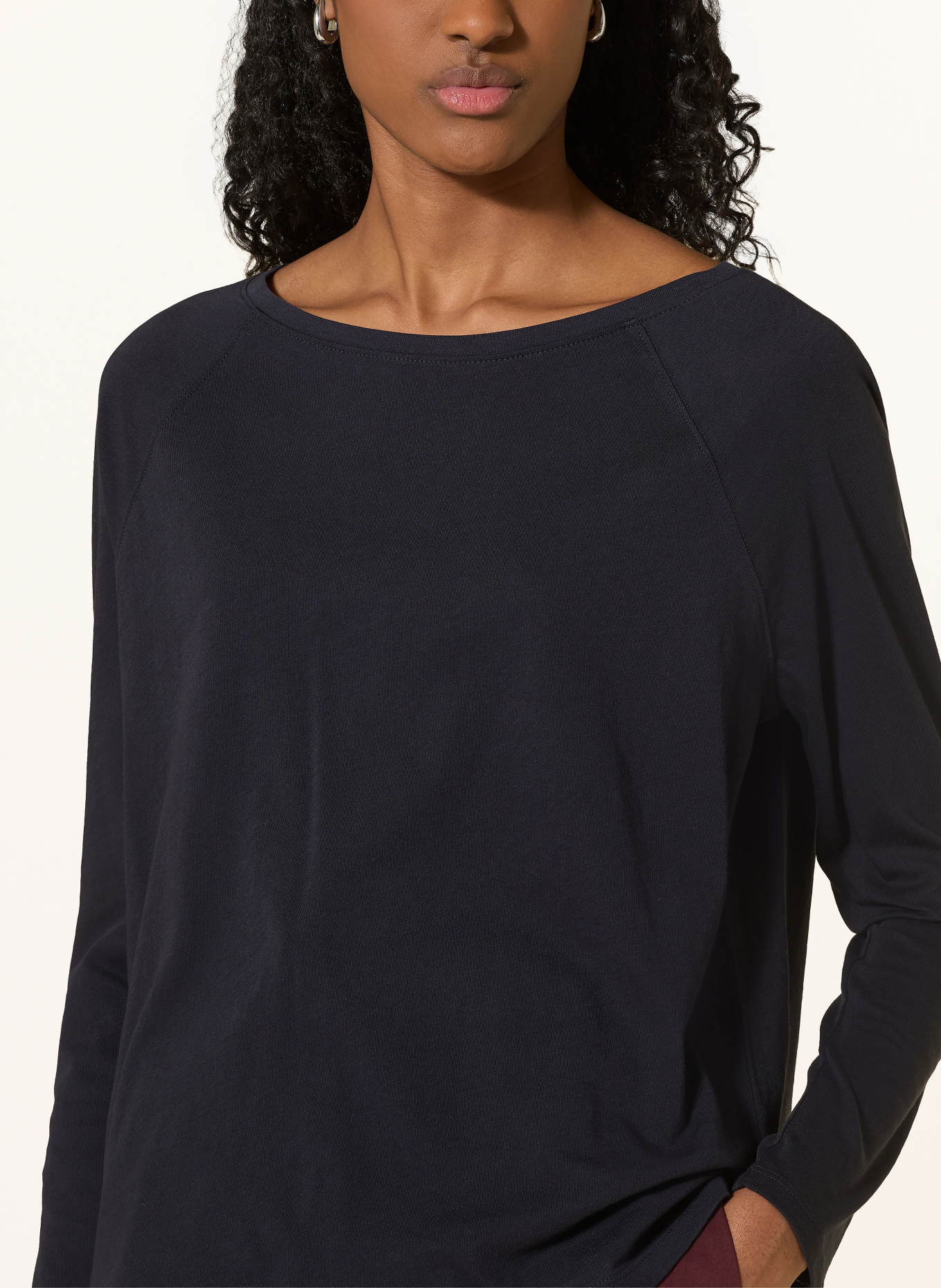 Marc O'Polo DENIM T-shirt à manches longues: BLEU FONCÉ