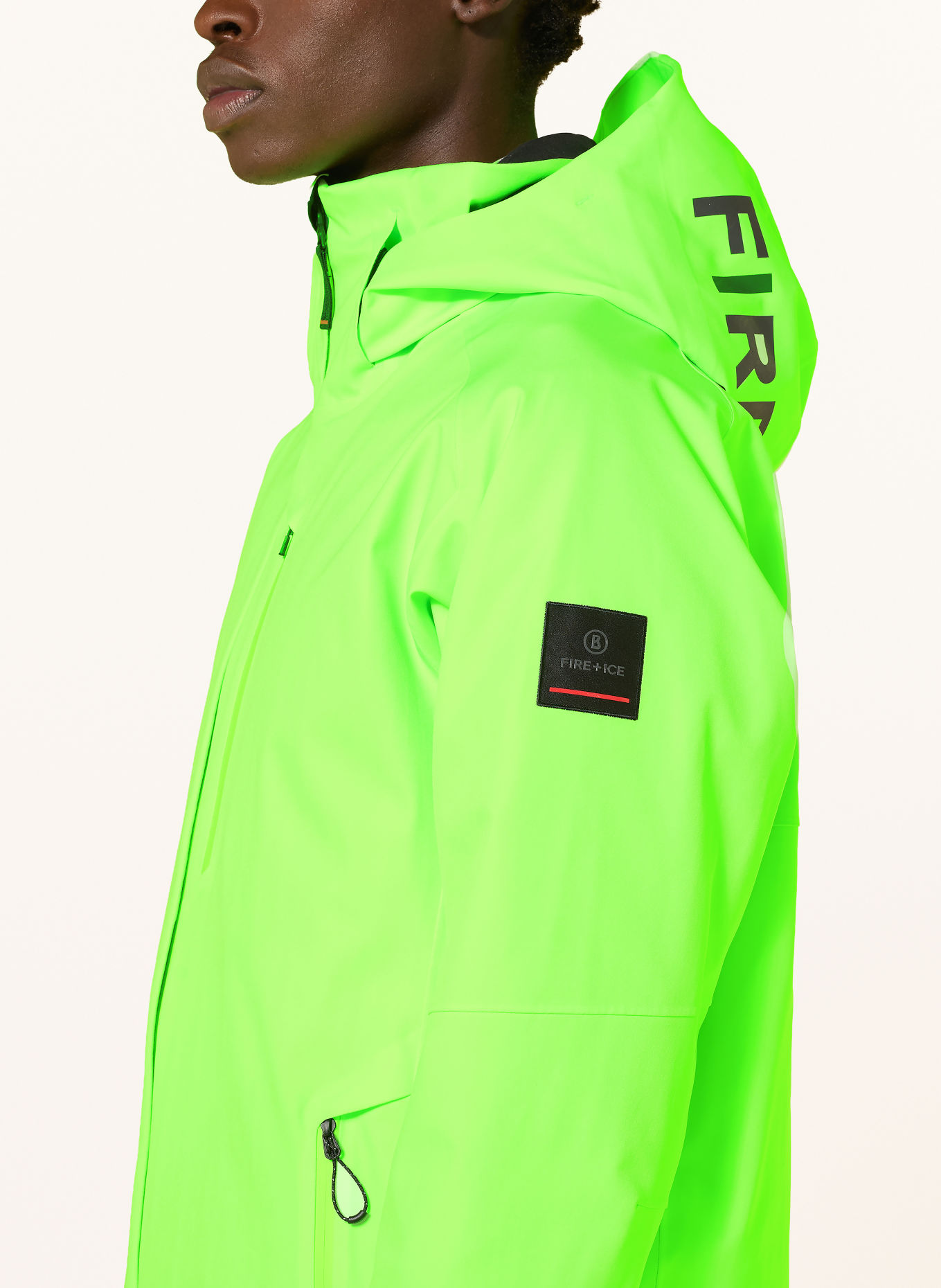 FIRE+ICE Ski-jas EASON3-T: NEONGROEN