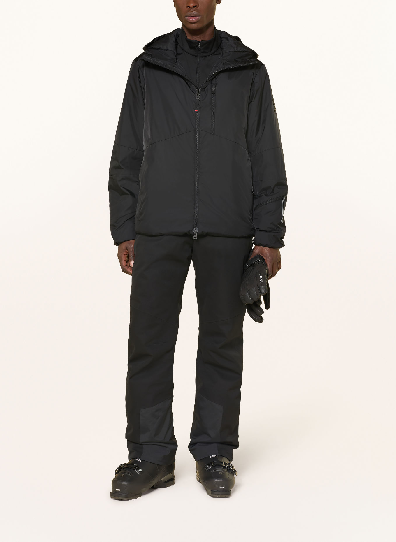 FIRE+ICE Skijacke YAGO: SCHWARZ