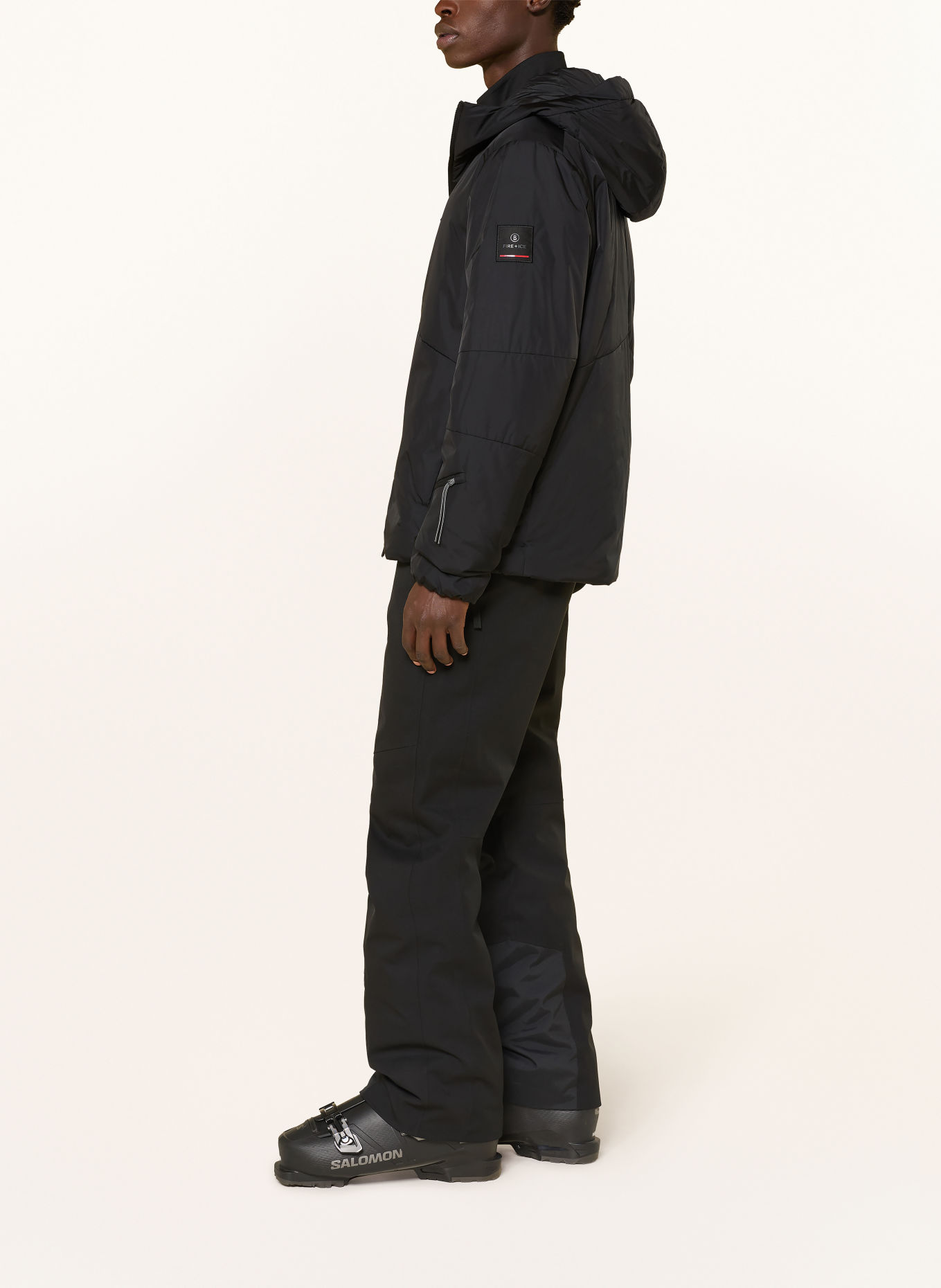 FIRE+ICE Skijacke YAGO: SCHWARZ