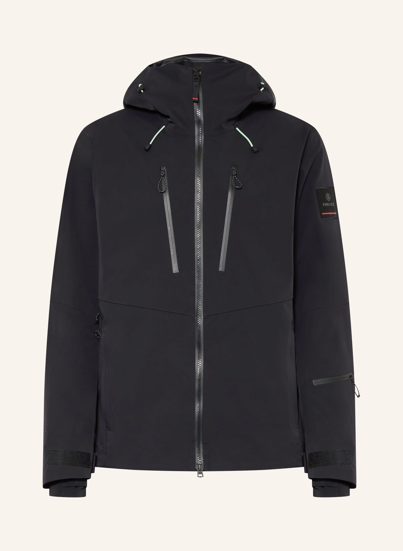 FIRE+ICE Hardshell-Skijacke PIARO-T: SCHWARZ