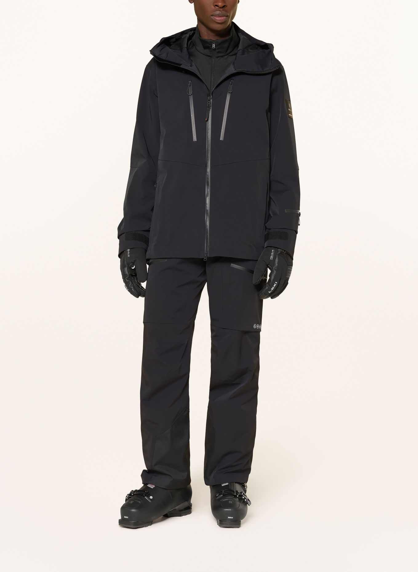 FIRE+ICE Hardshell-Skijacke PIARO-T: SCHWARZ