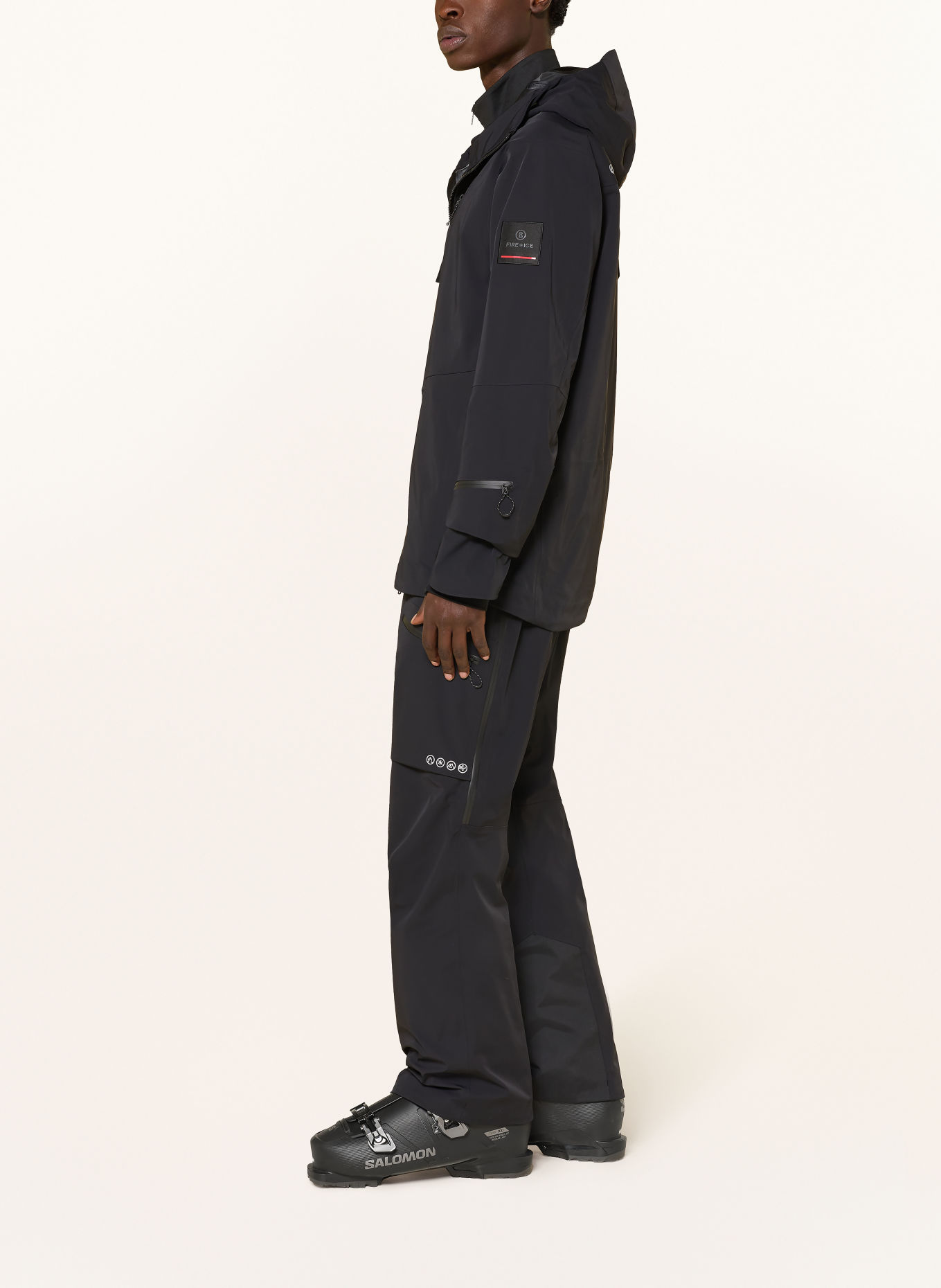 FIRE+ICE Hardshell-Skijacke PIARO-T: SCHWARZ