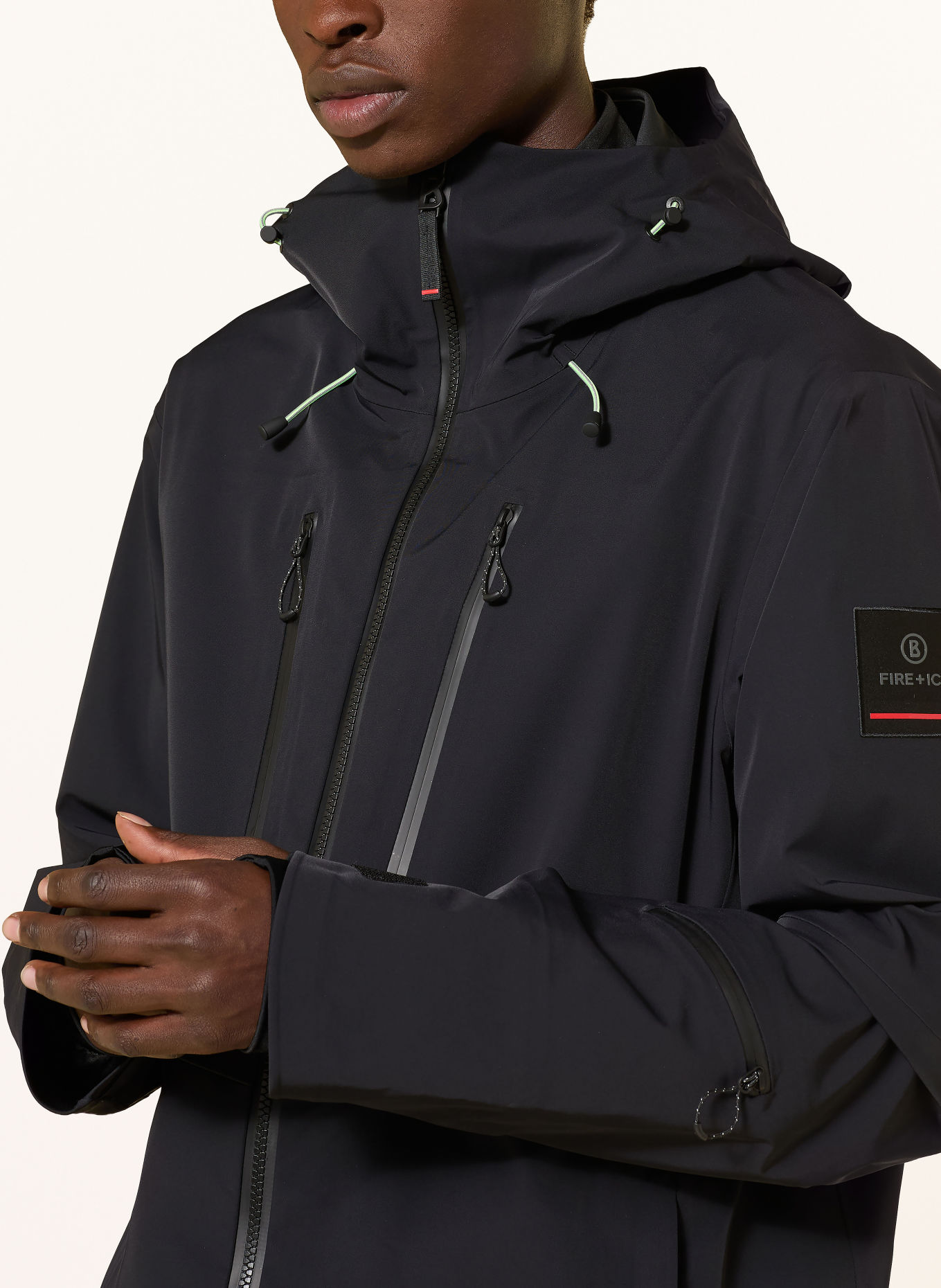 FIRE+ICE Hardshell-Skijacke PIARO-T: SCHWARZ