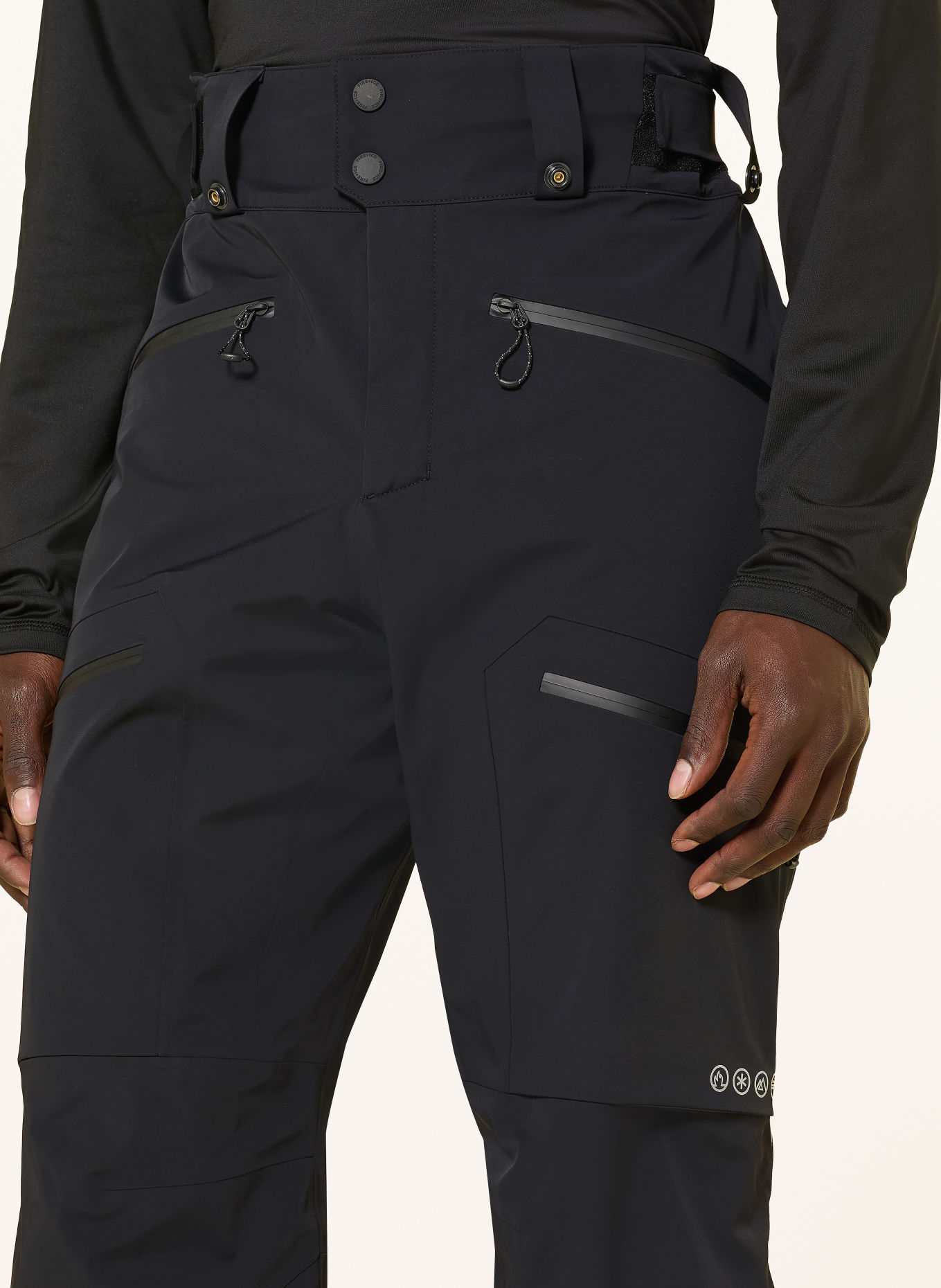 FIRE+ICE Skihose SOLOMUN-T: SCHWARZ