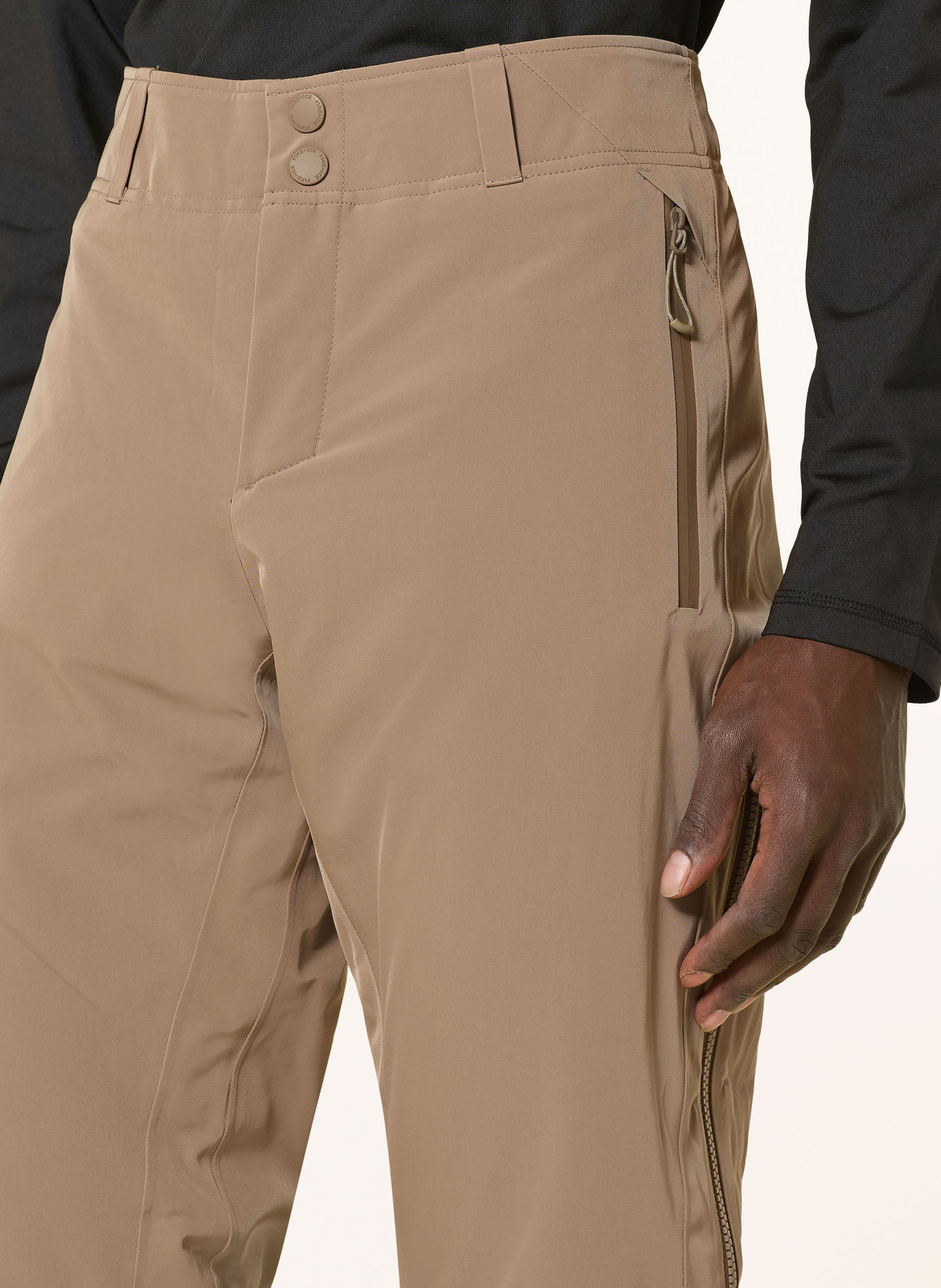 FIRE+ICE Skihose NIC-T: HELLBRAUN