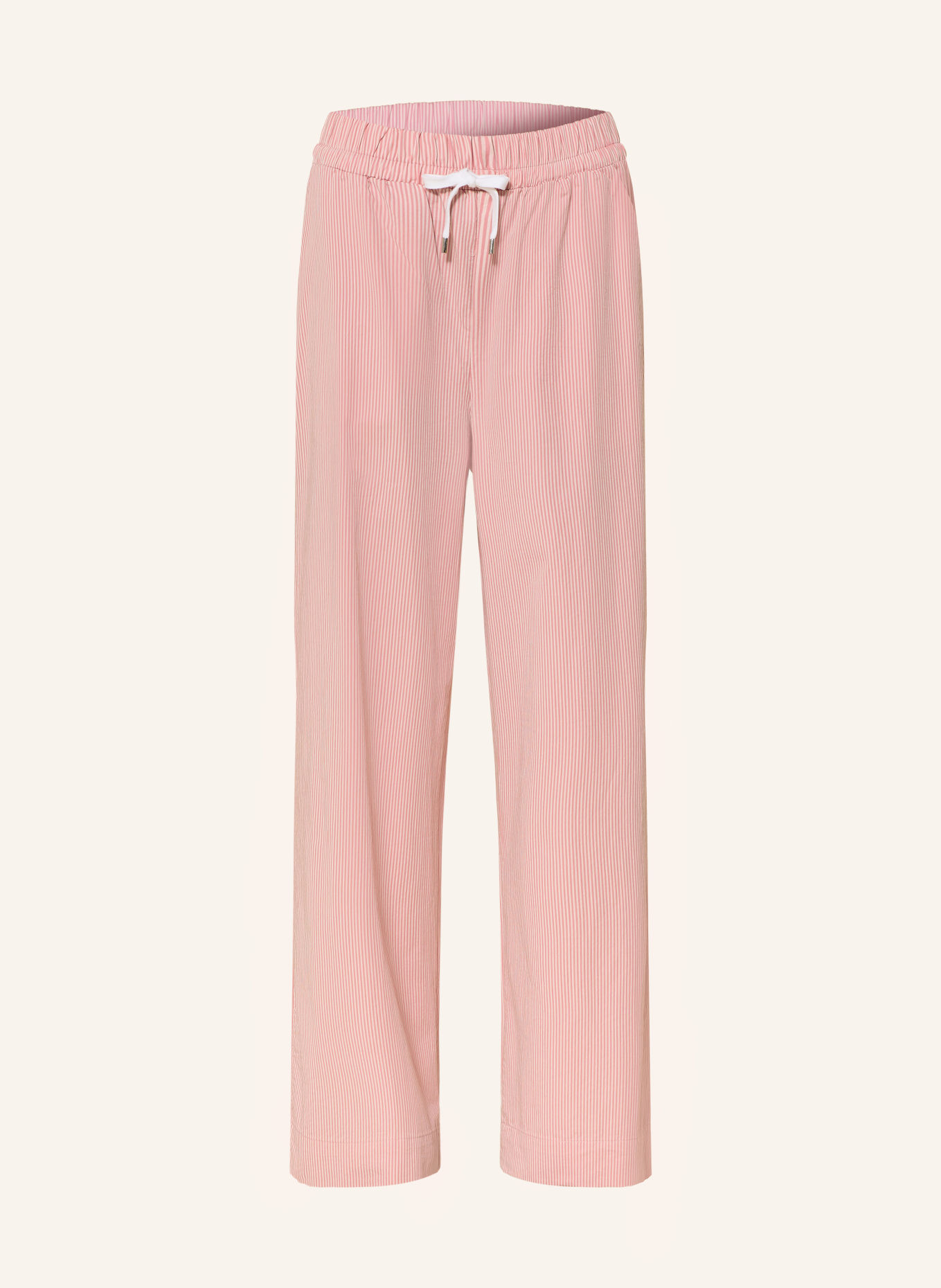 Sweaty Betty SUMMER STRIPE Pants: WHITE / PINK