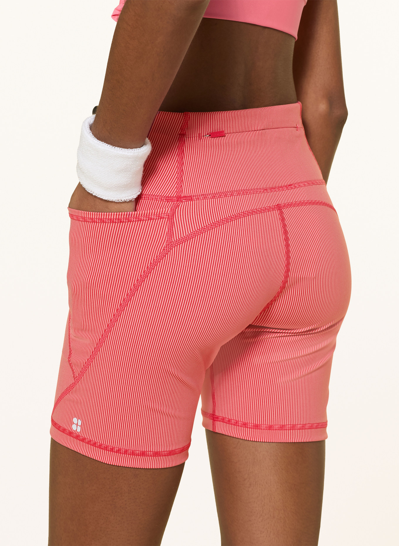 Sweaty Betty Tights POWER 6": ROT / ROSA