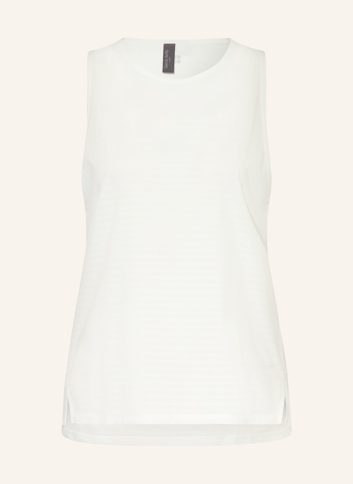 Sweaty Betty Tanktop ULTIMATE TRAIN: WEISS