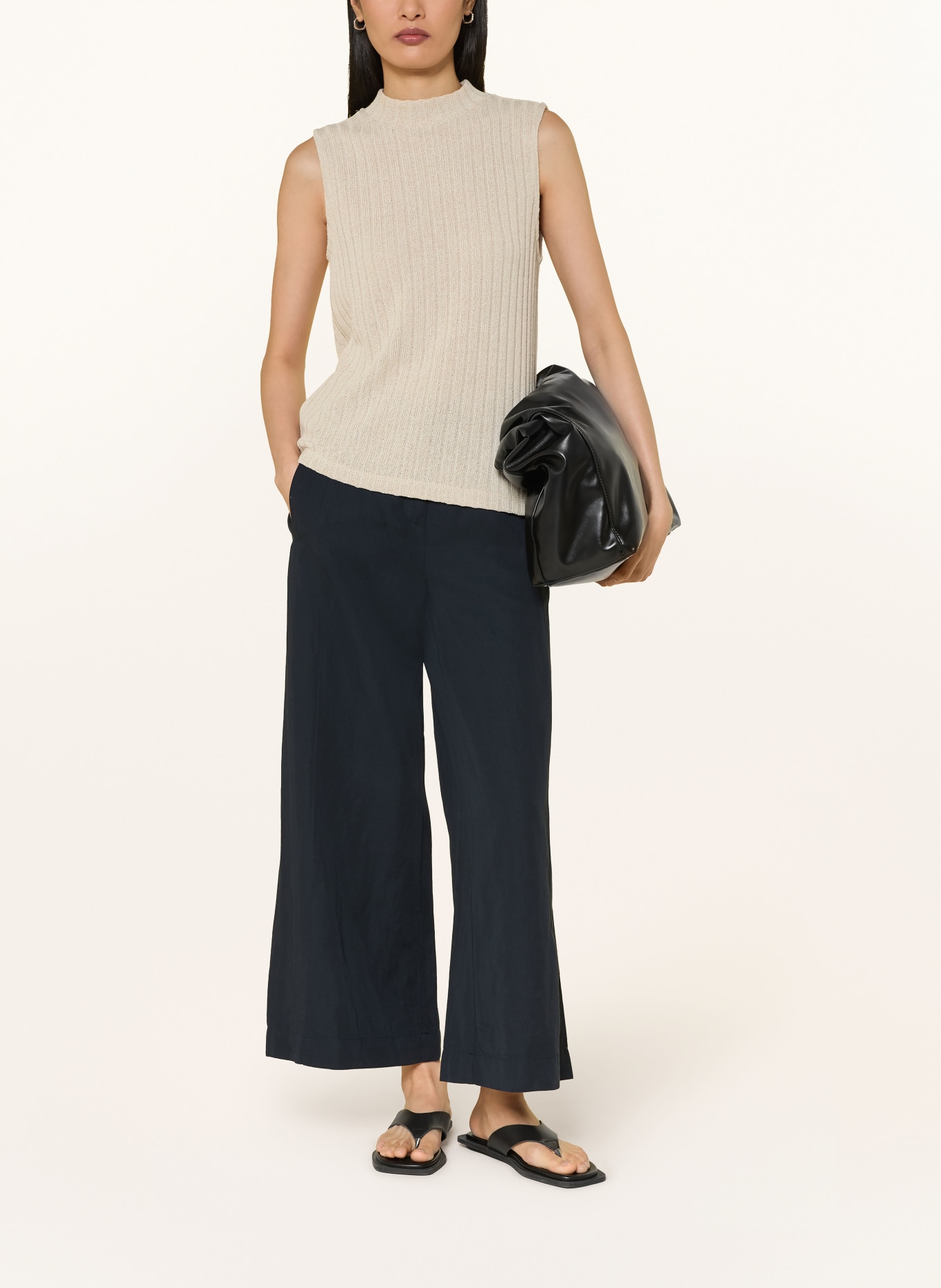 OPUS MAIGA FLOW Culottes: DARK BLUE