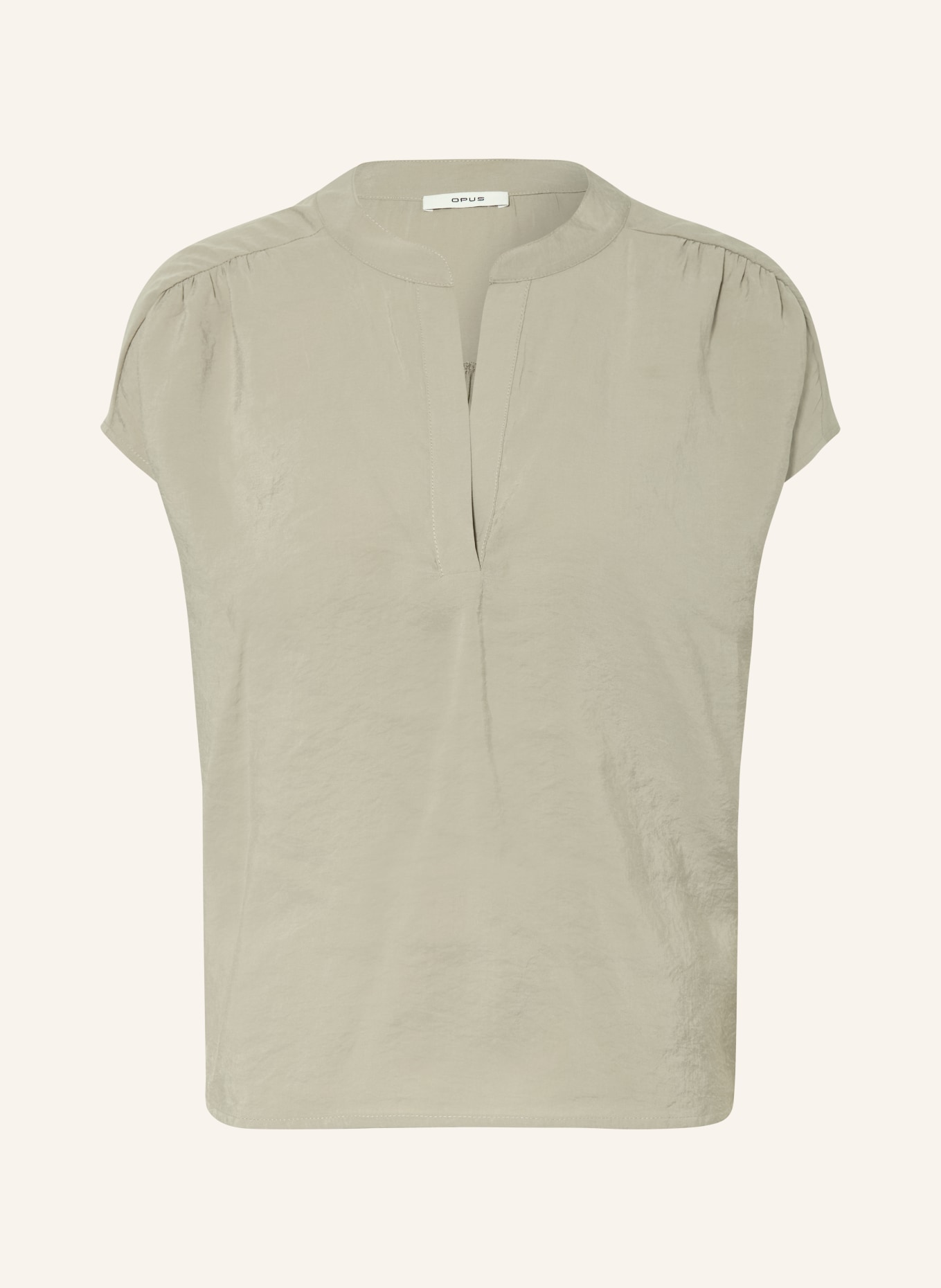OPUS SAWOKO Blouse Shirt: LIGHT GREEN