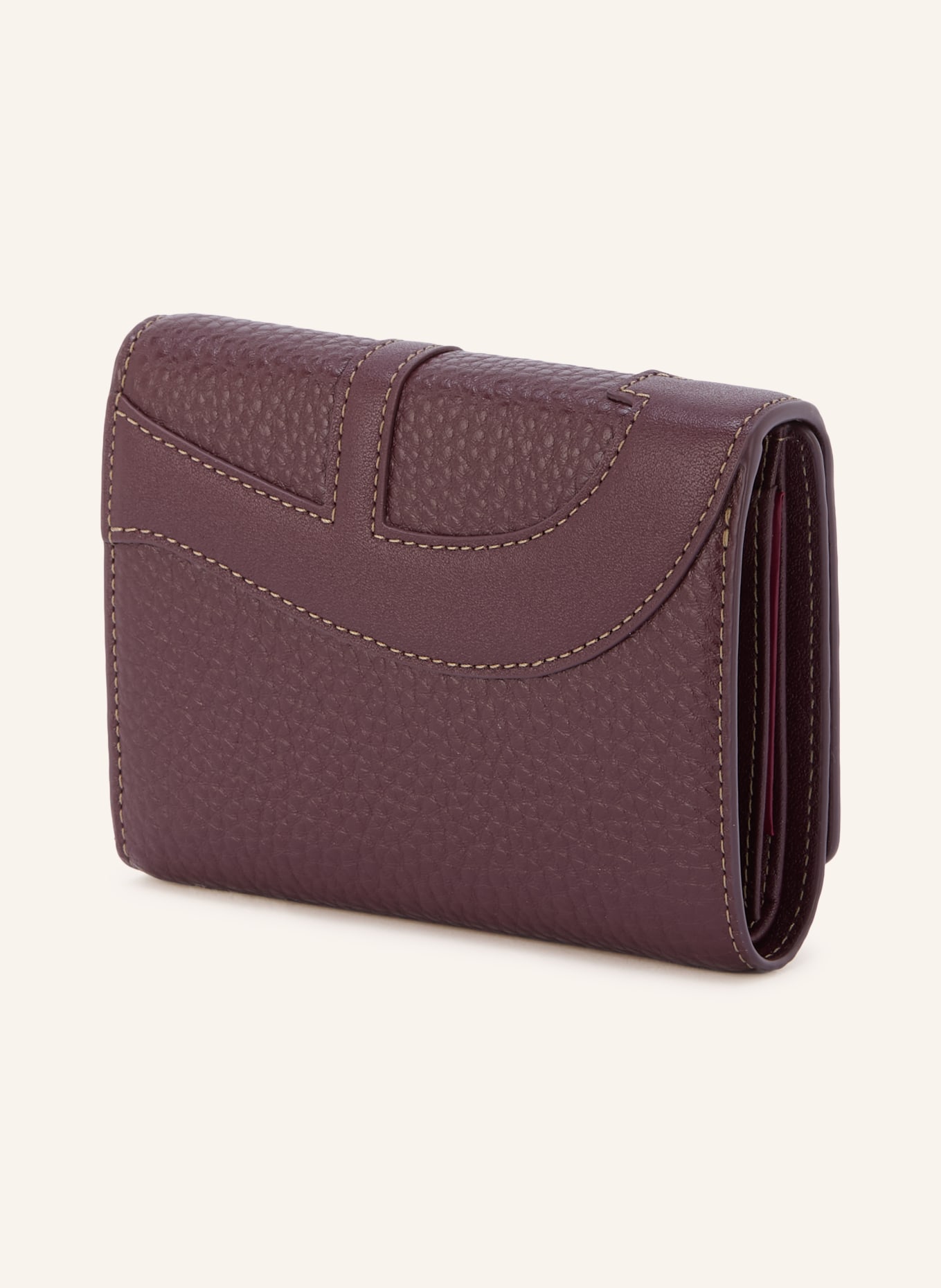 AIGNER Portemonnee DEBORAH: DONKERROOD