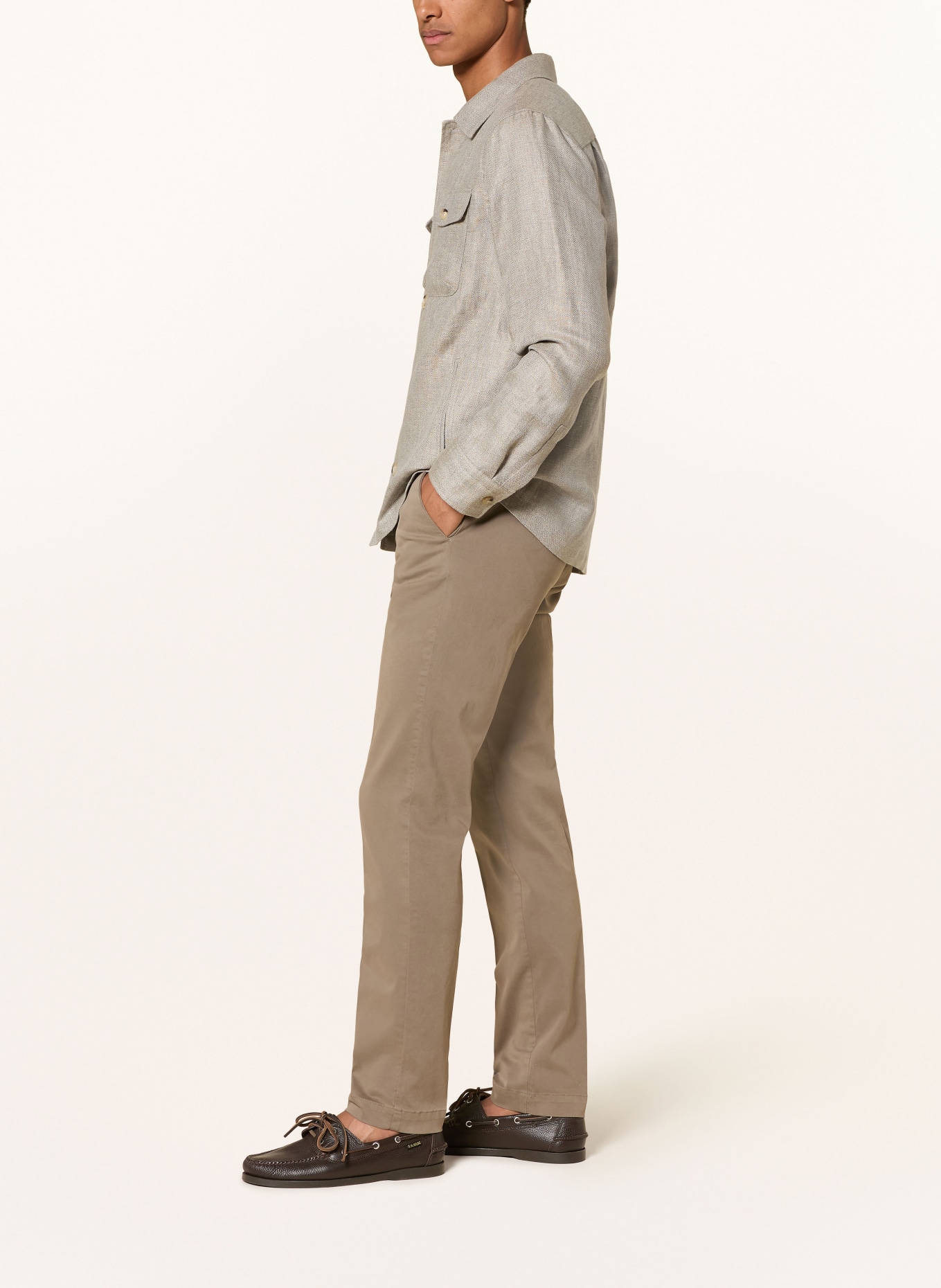 PT TORINO Chino Master Fit: MARRON CLAIR
