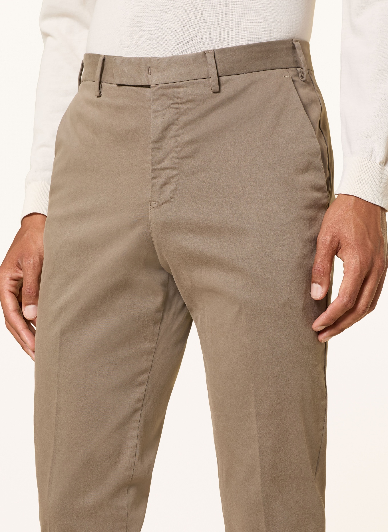 PT TORINO Chino Master Fit: MARRON CLAIR