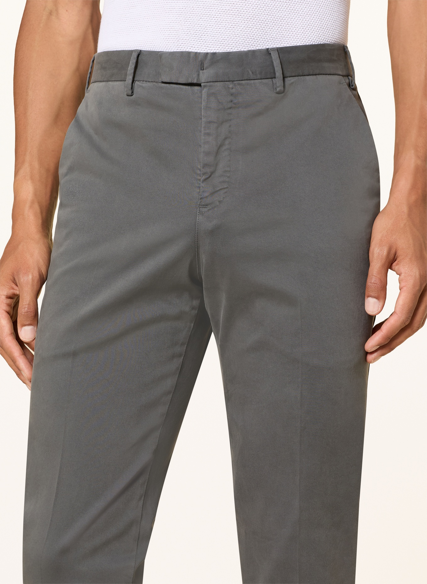 PT TORINO Chino Master Fit: DARK GRAY