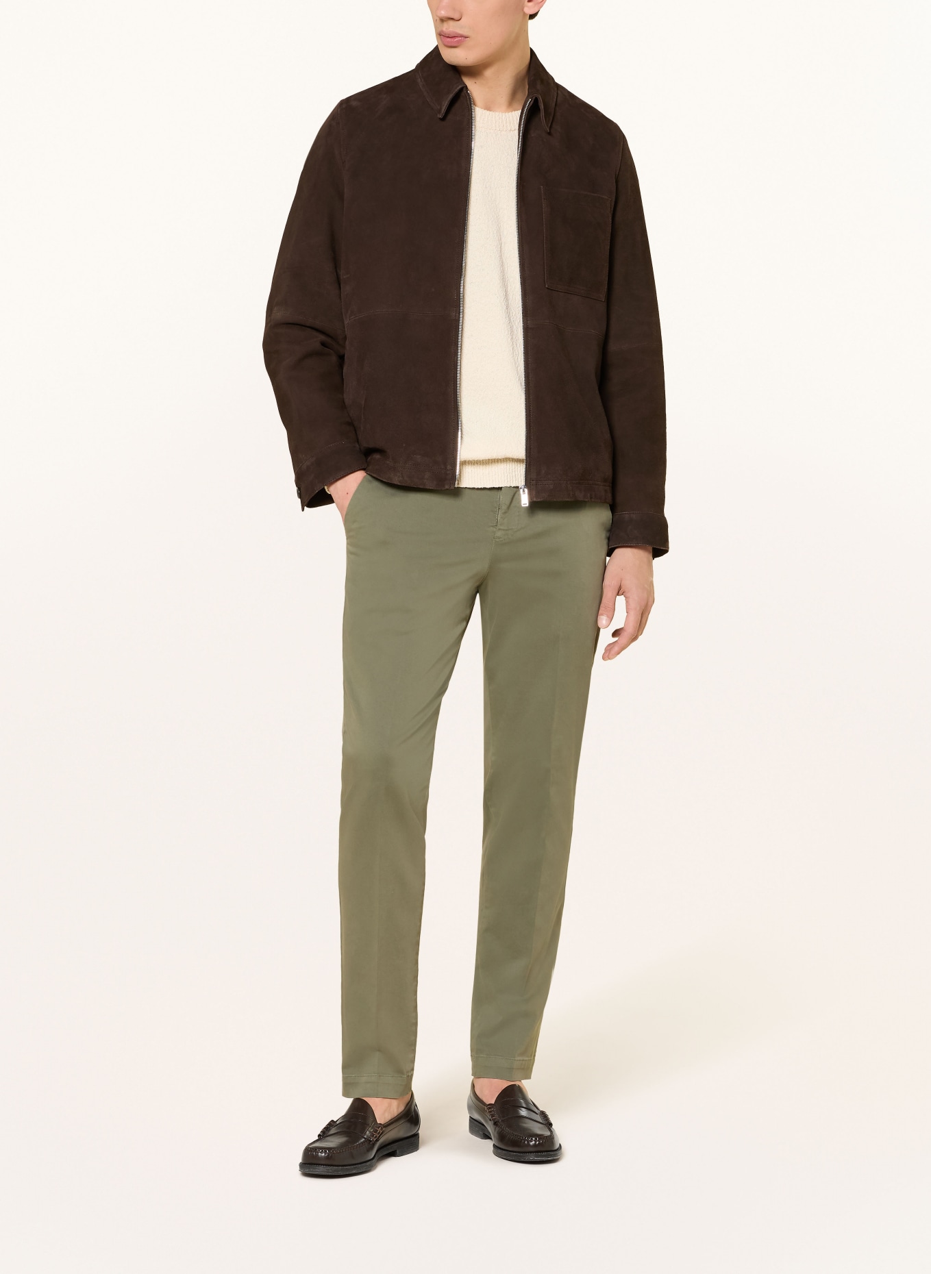 PT TORINO Chino Master Fit: OLIVE