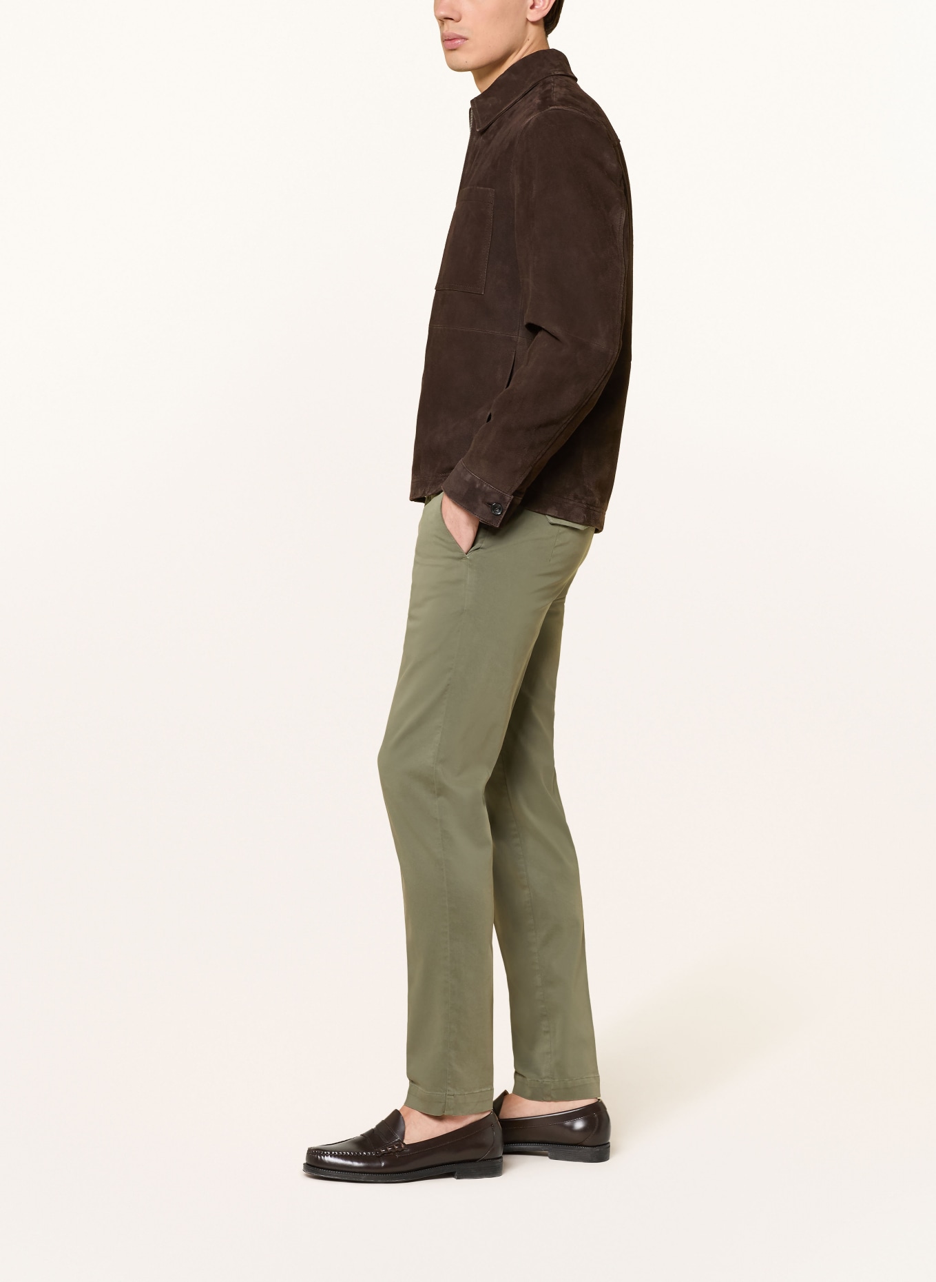 PT TORINO Chino Master Fit: OLIVE