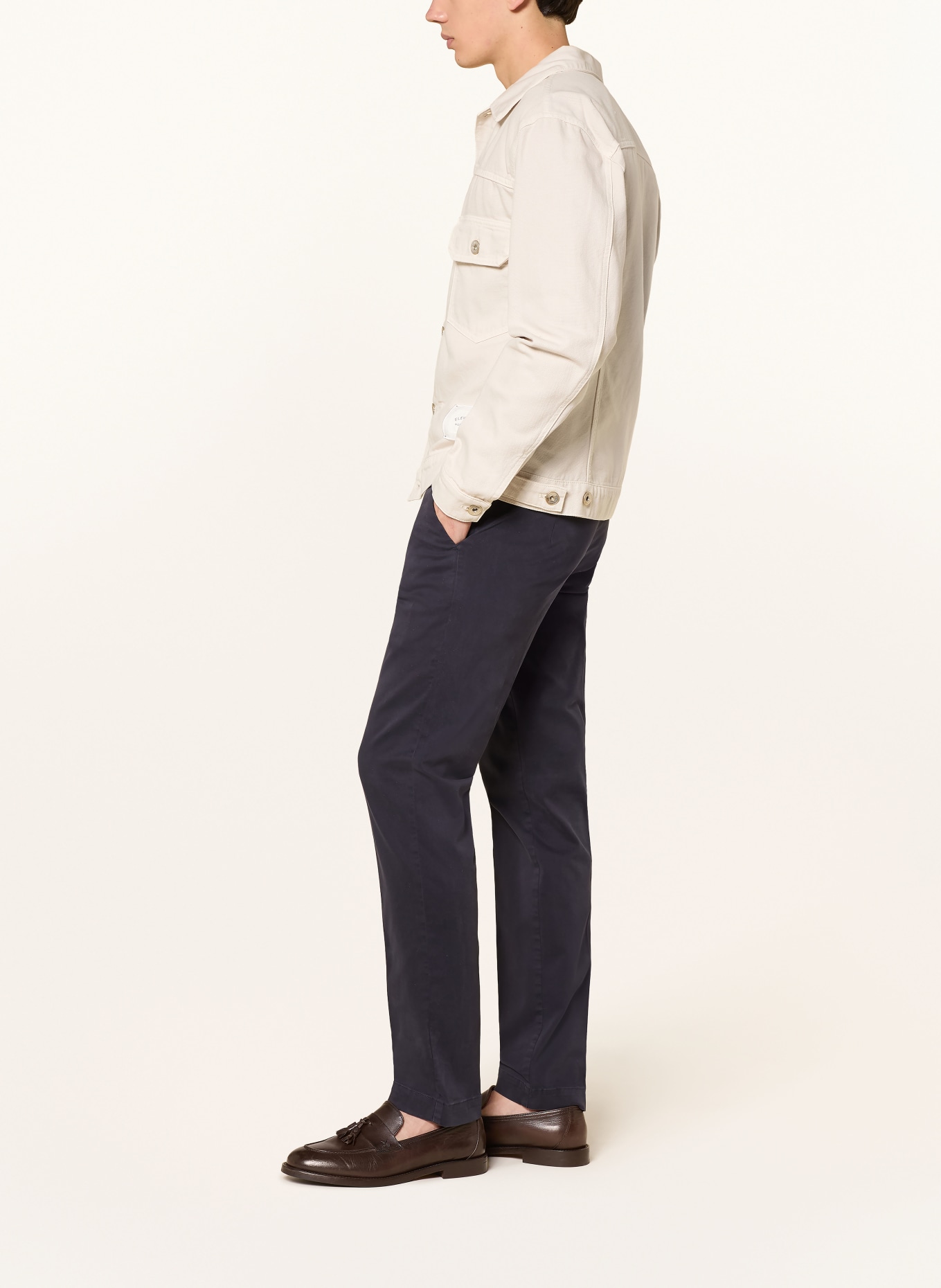 PT TORINO Chino Master Fit: DUNKELBLAU