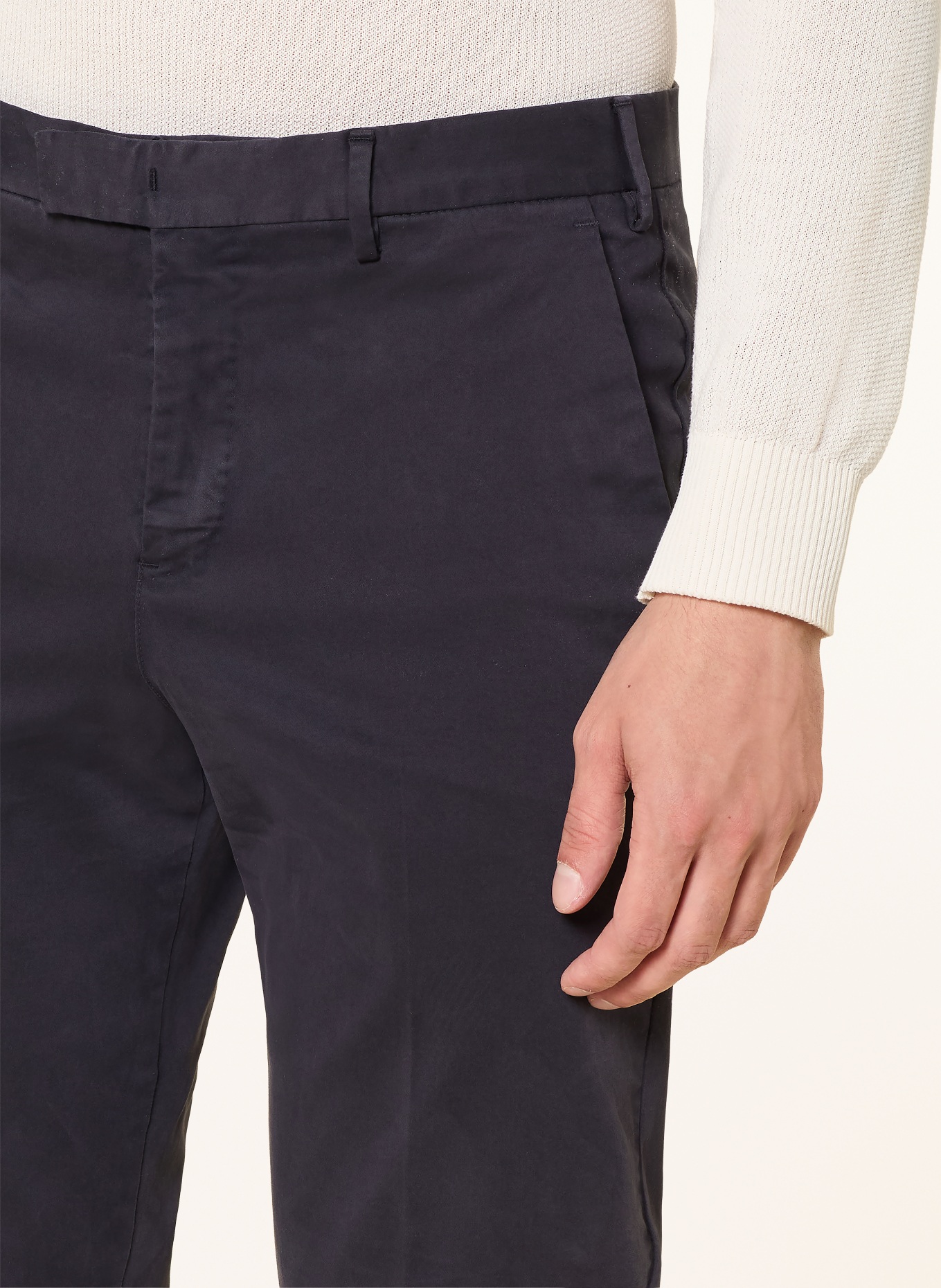 PT TORINO Chino Master Fit: DUNKELBLAU