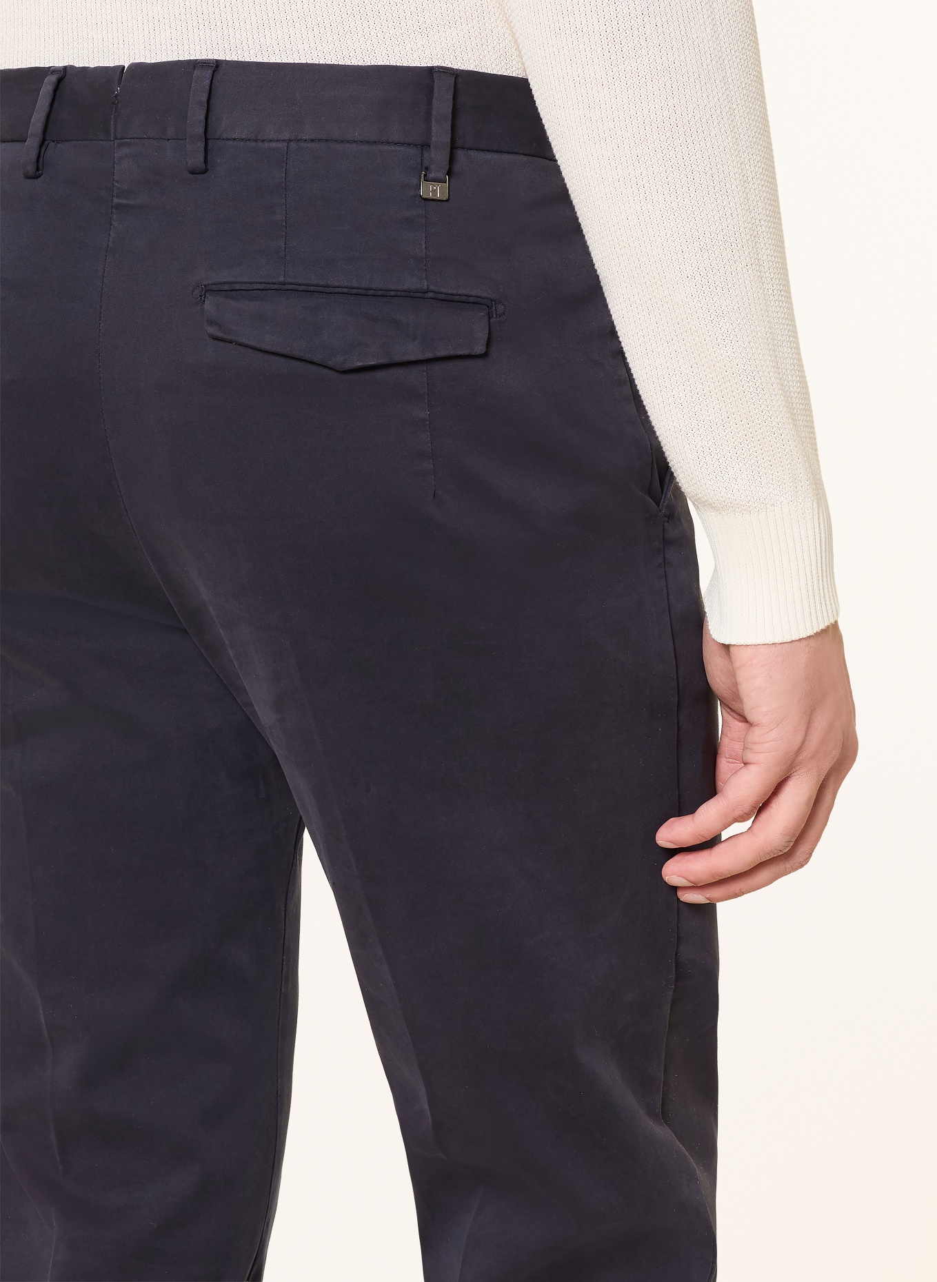 PT TORINO Chino Master Fit: DUNKELBLAU