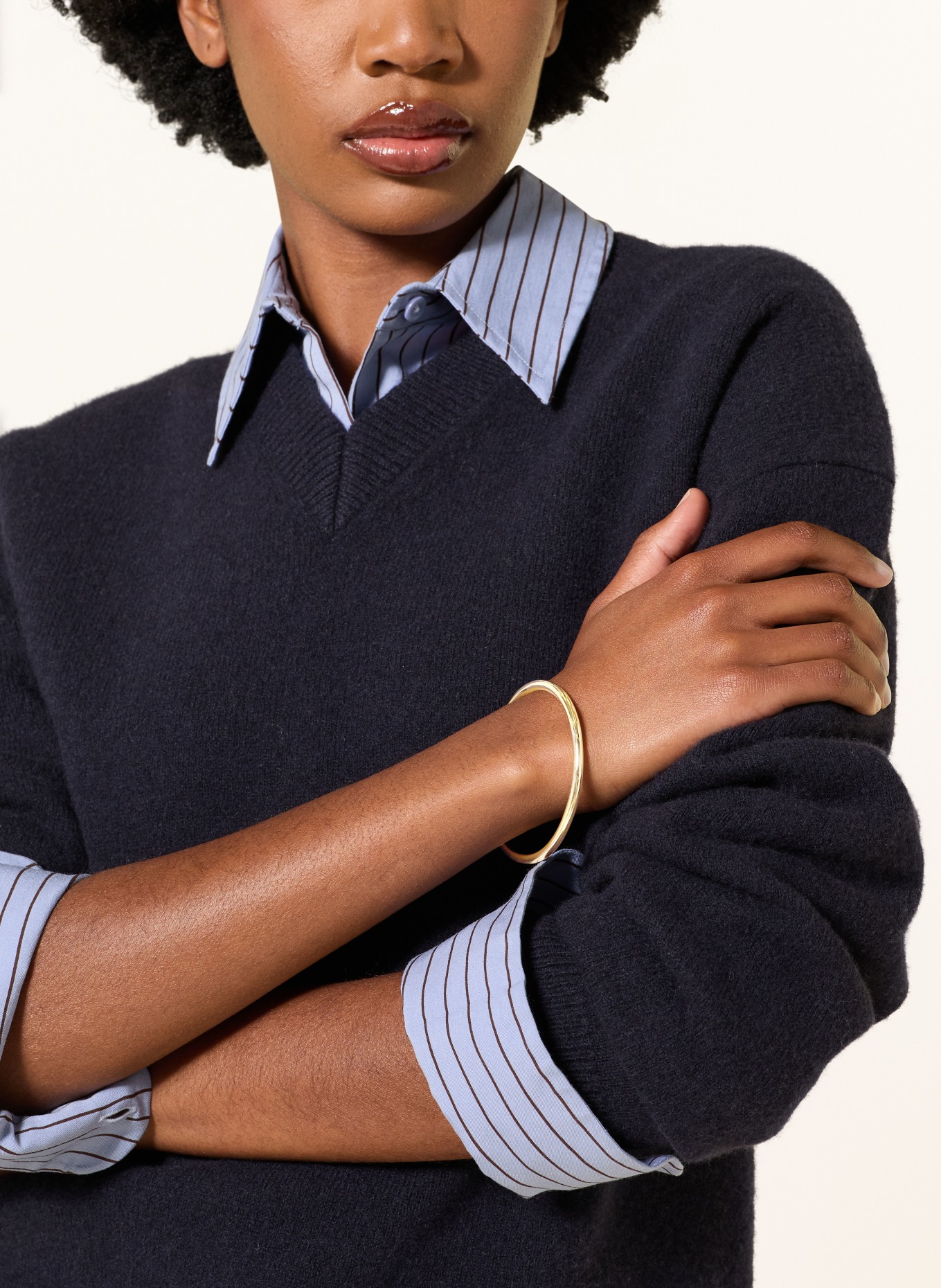 VANESSA BARONI VB Bangle: GOLD