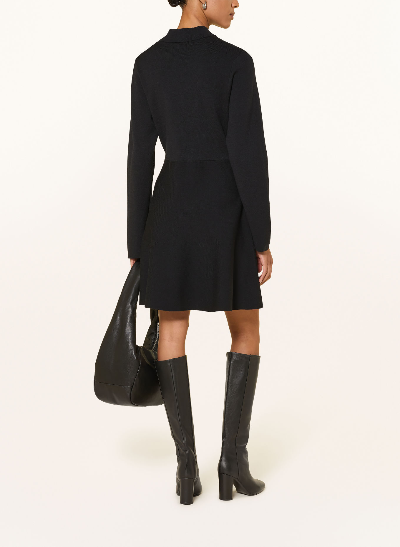 Part Two Jurk CHANISE: ZWART