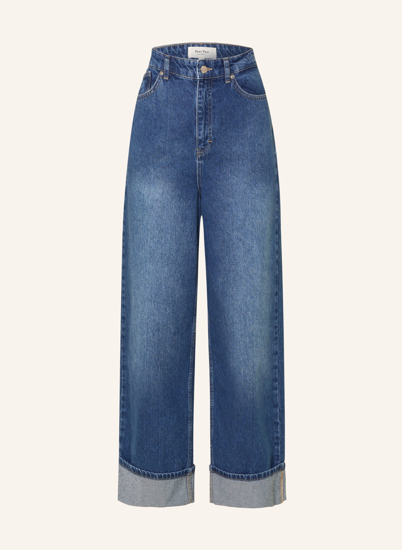 Part Two Boyfriend-jeans CRISTINEPW: 300157 Medium Dark Blue Denim