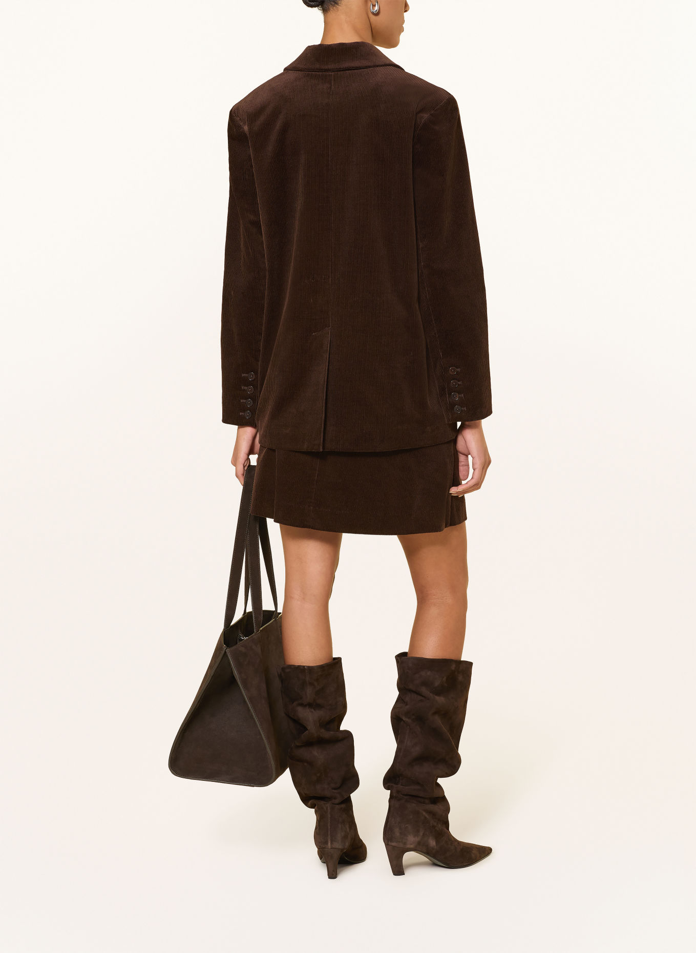 Part Two Corduroy blazer CONJA: MARRON FONCÉ