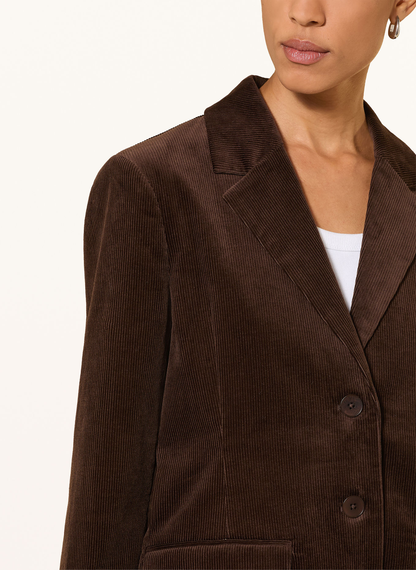 Part Two Corduroy blazer CONJA: MARRON FONCÉ
