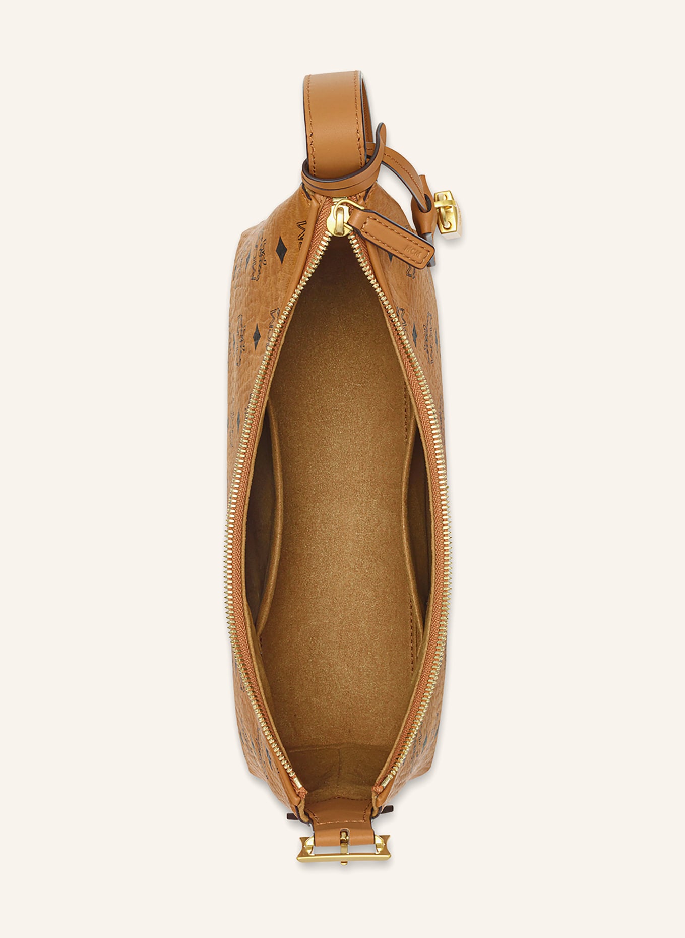 MCM AREN VI Shoulder Bag: COGNAC