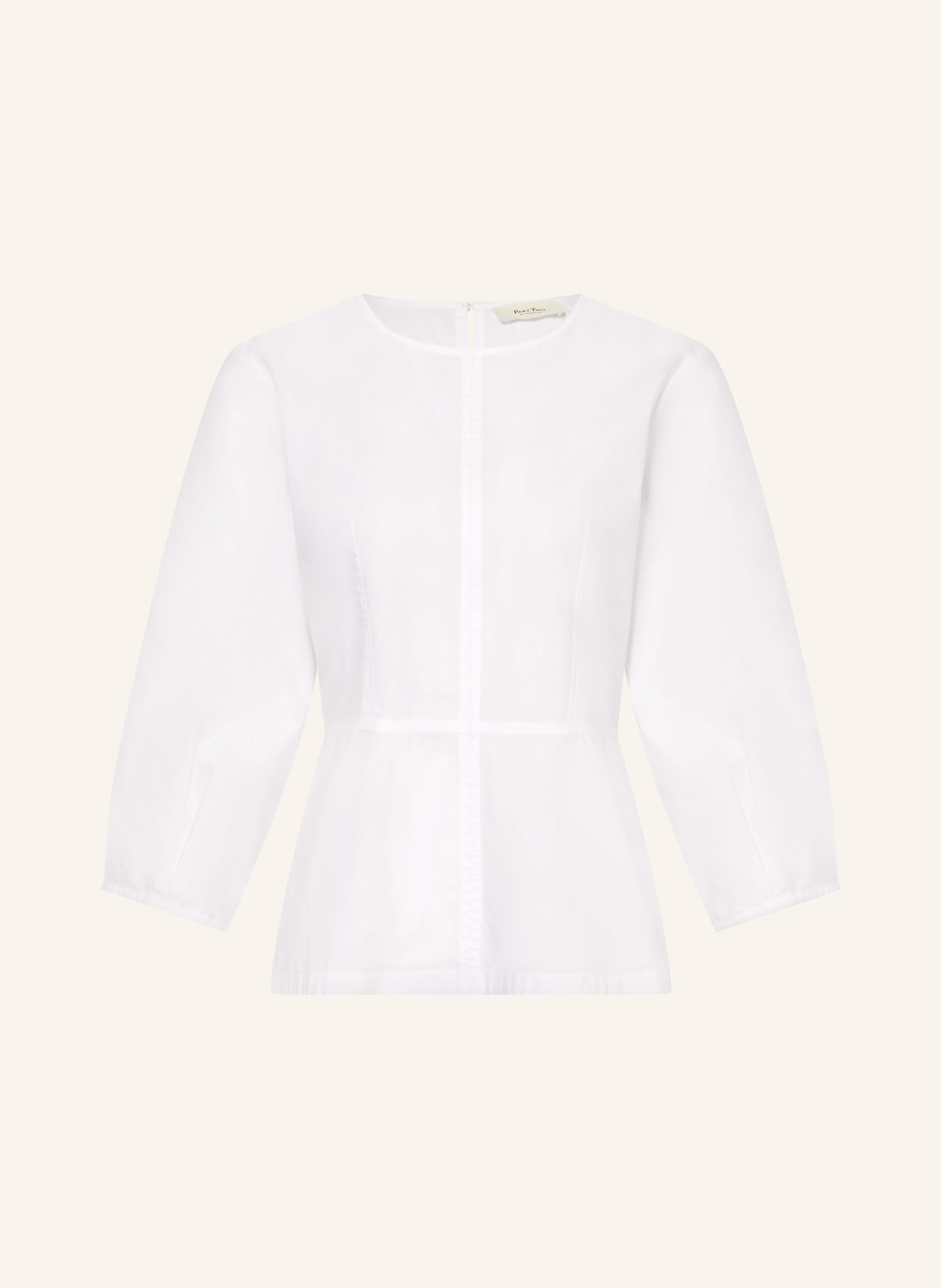 Part Two Blouse CHARINAPW met 3/4-mouwen: WIT