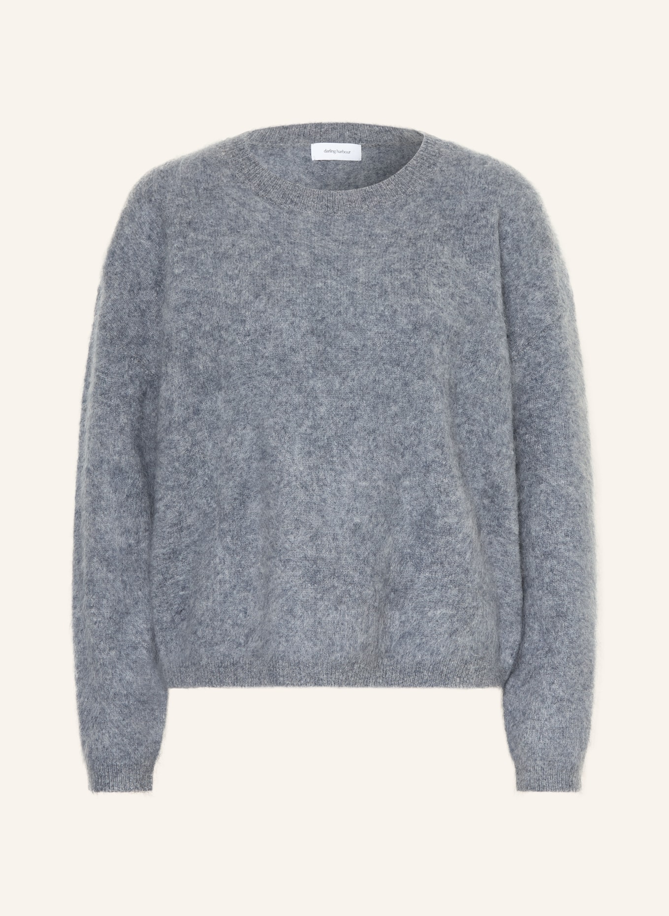 darling harbour Pullover: MID GREY MELANGE