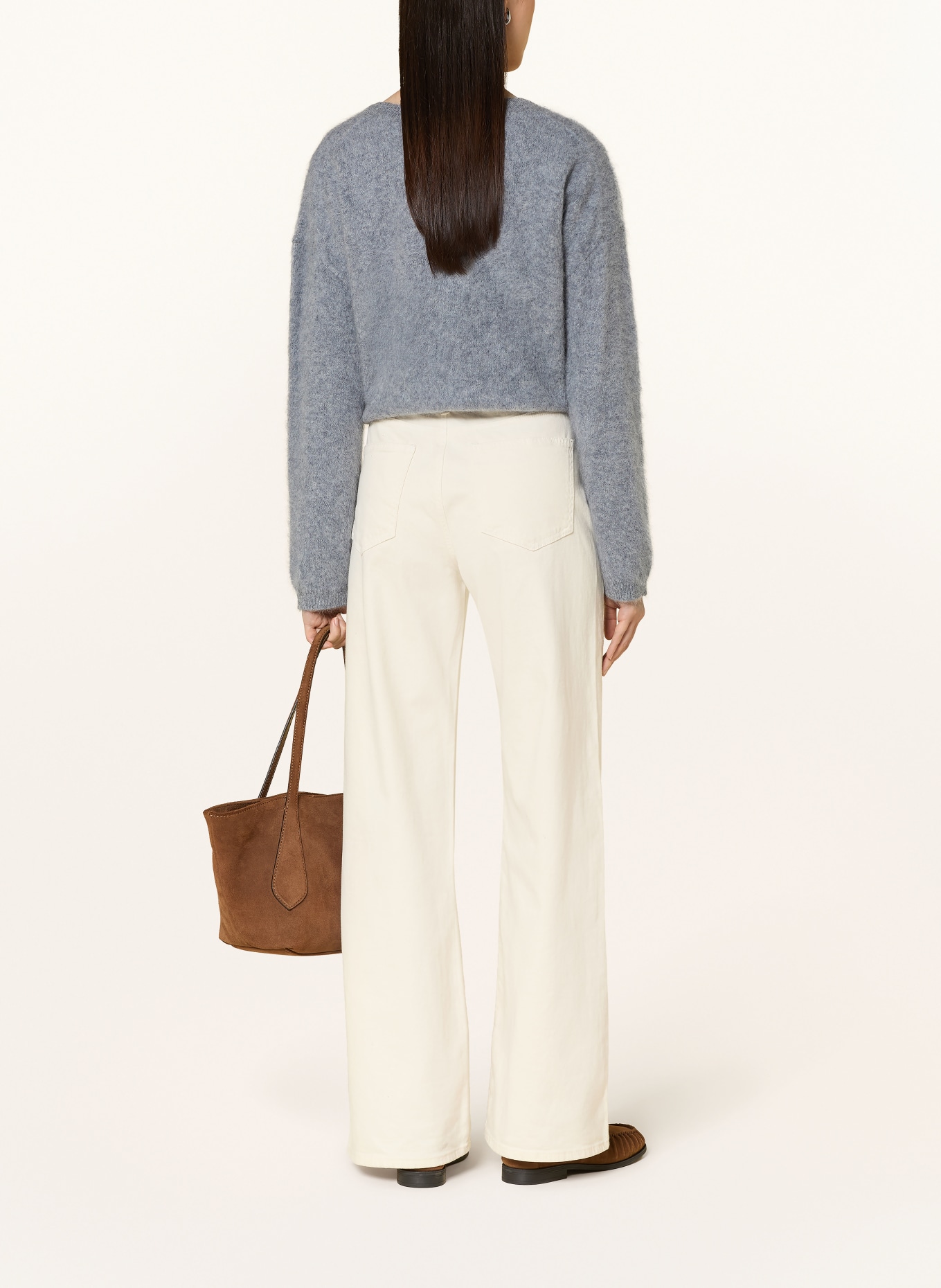 darling harbour Pullover: MID GREY MELANGE