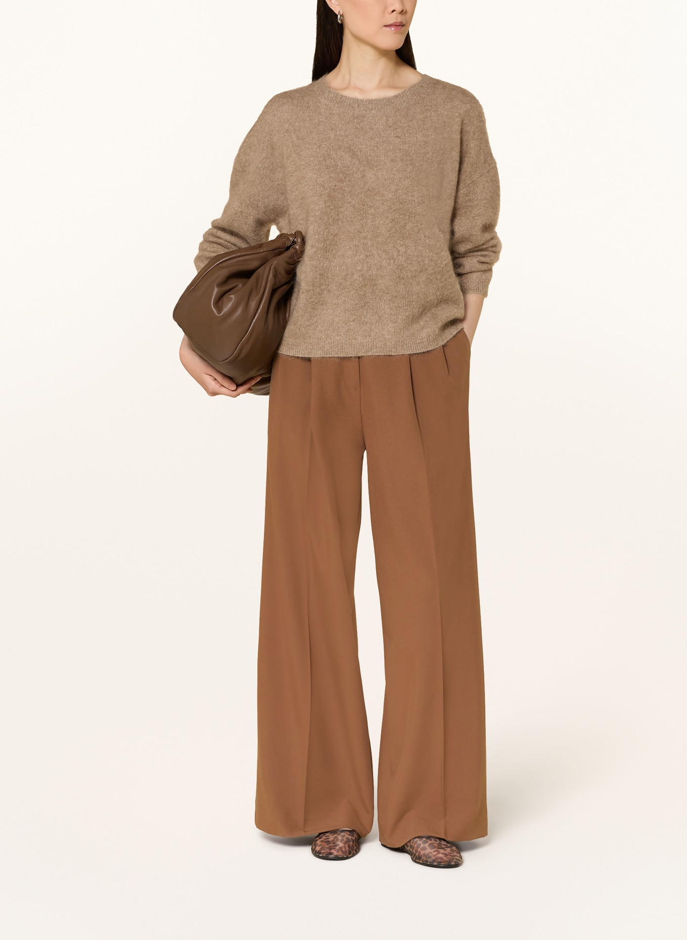 darling harbour Pullover: GREIGE MELANGE