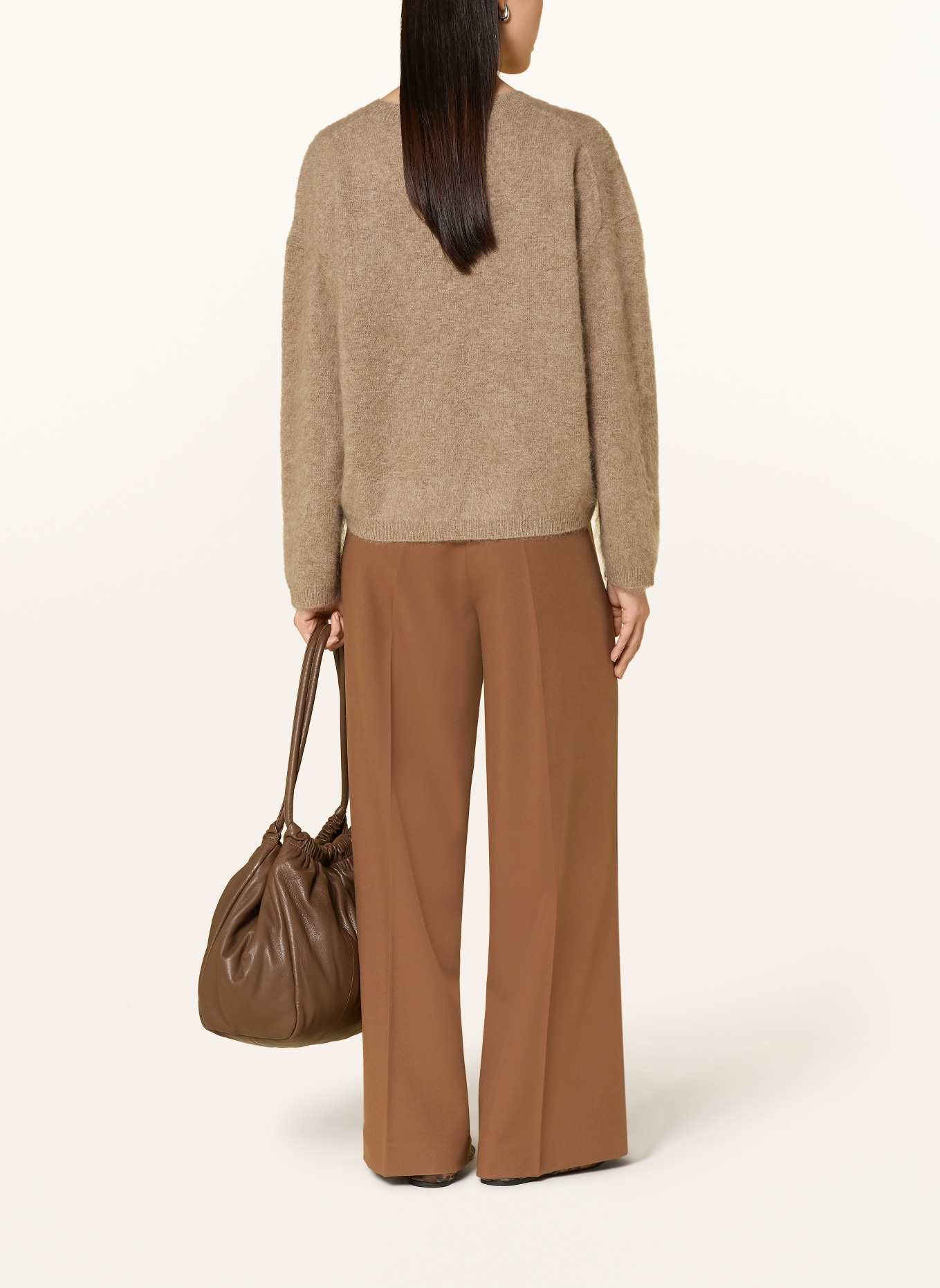 darling harbour Pullover: GREIGE MELANGE