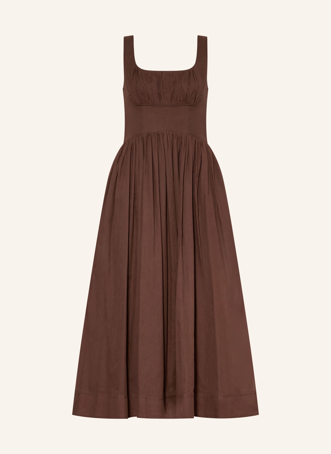Aje. Kleid SUNNY: DUNKELBRAUN
