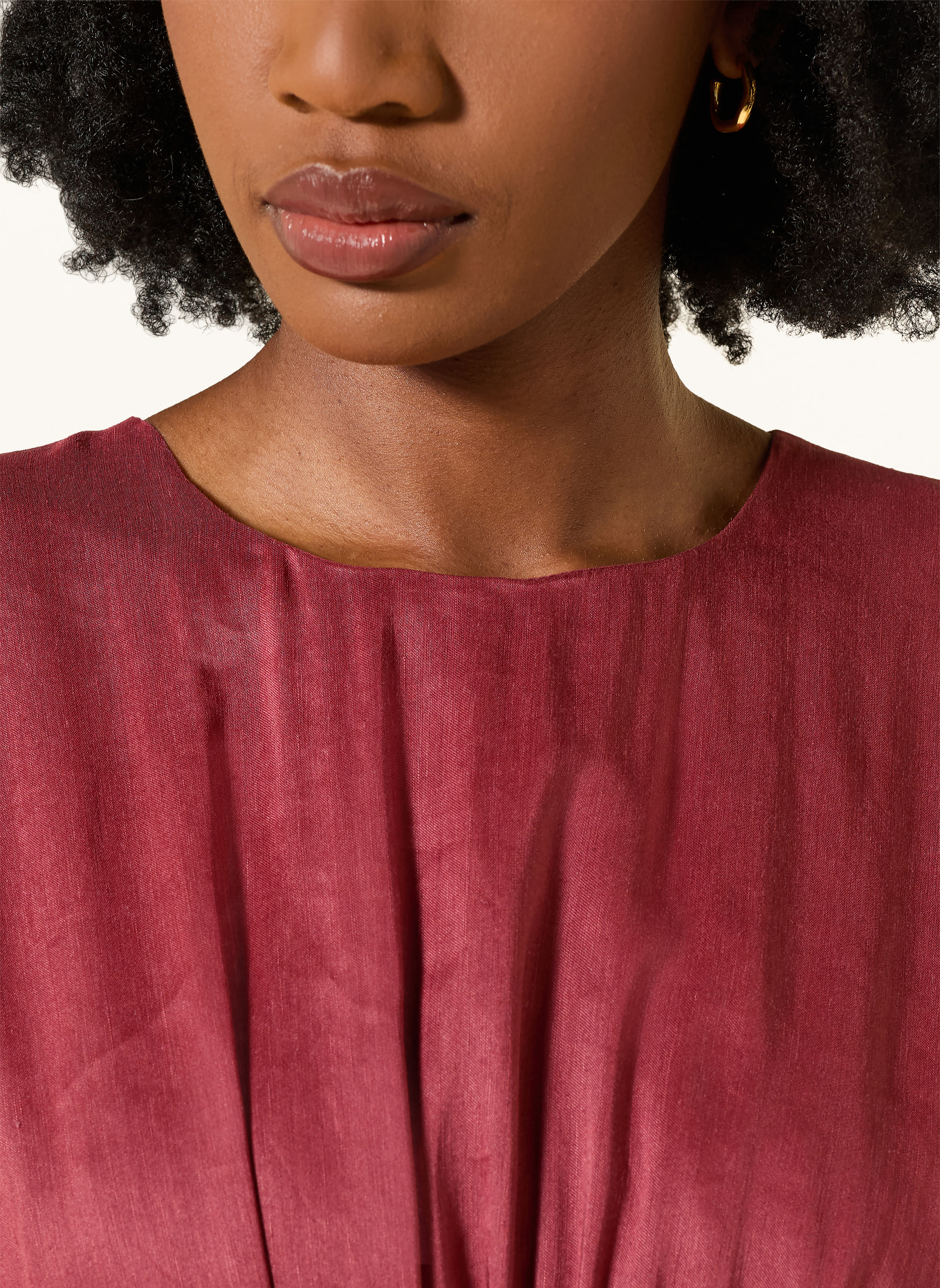 Aje. Kleid ECLIPTICA: DUNKELROT