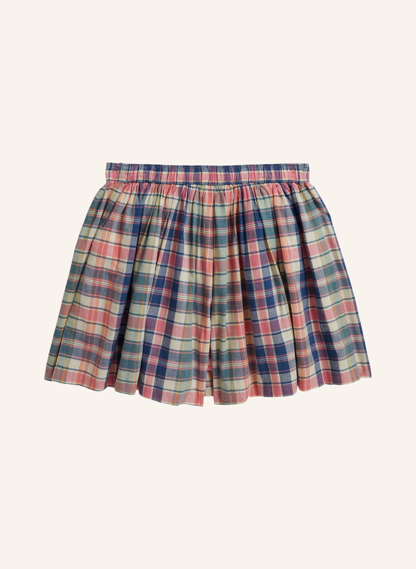 POLO RALPH LAUREN Skirt: WHITE / ROSE / BLUE
