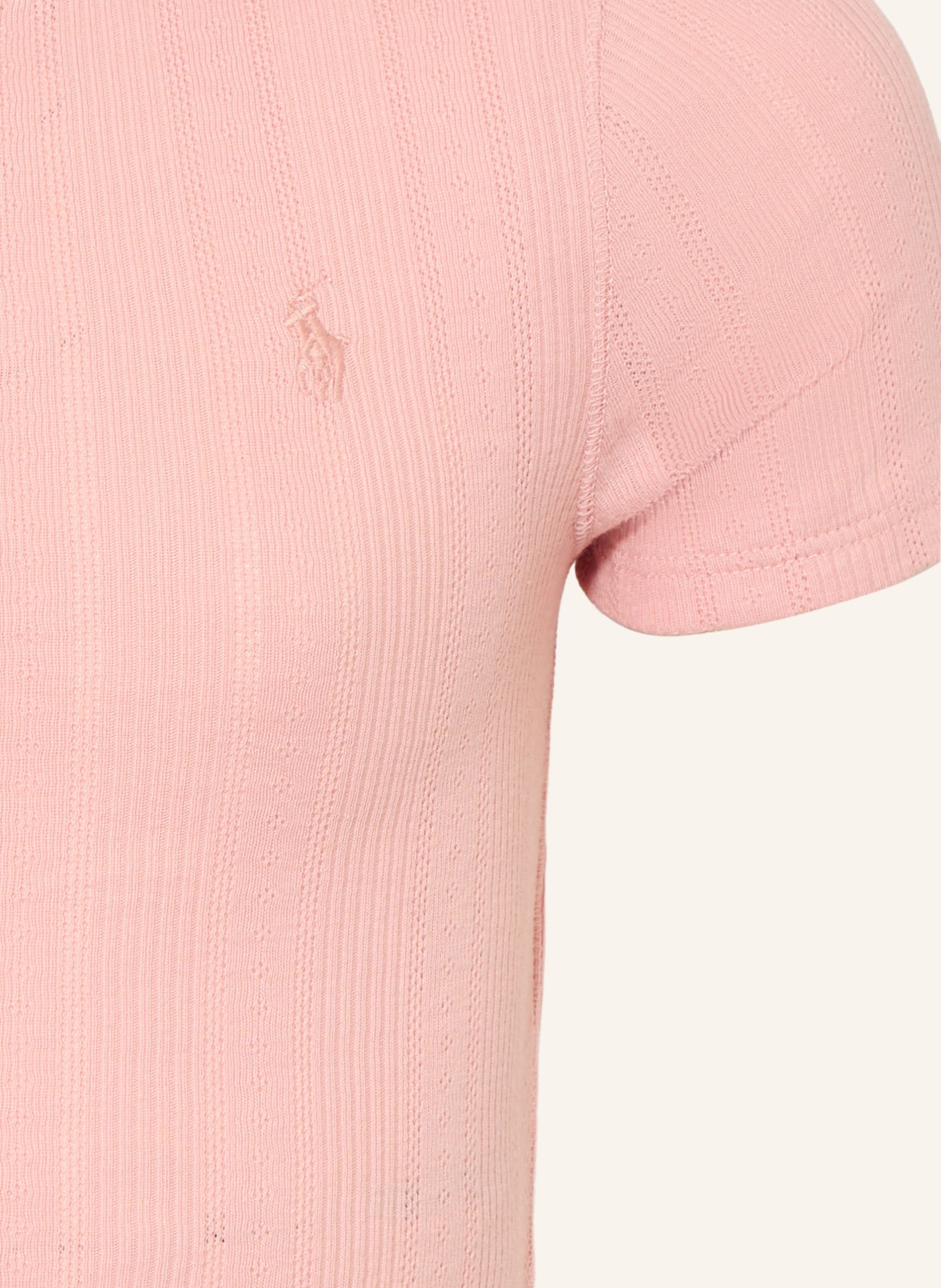 POLO RALPH LAUREN Pletené tričko: RŮŽOVÁ
