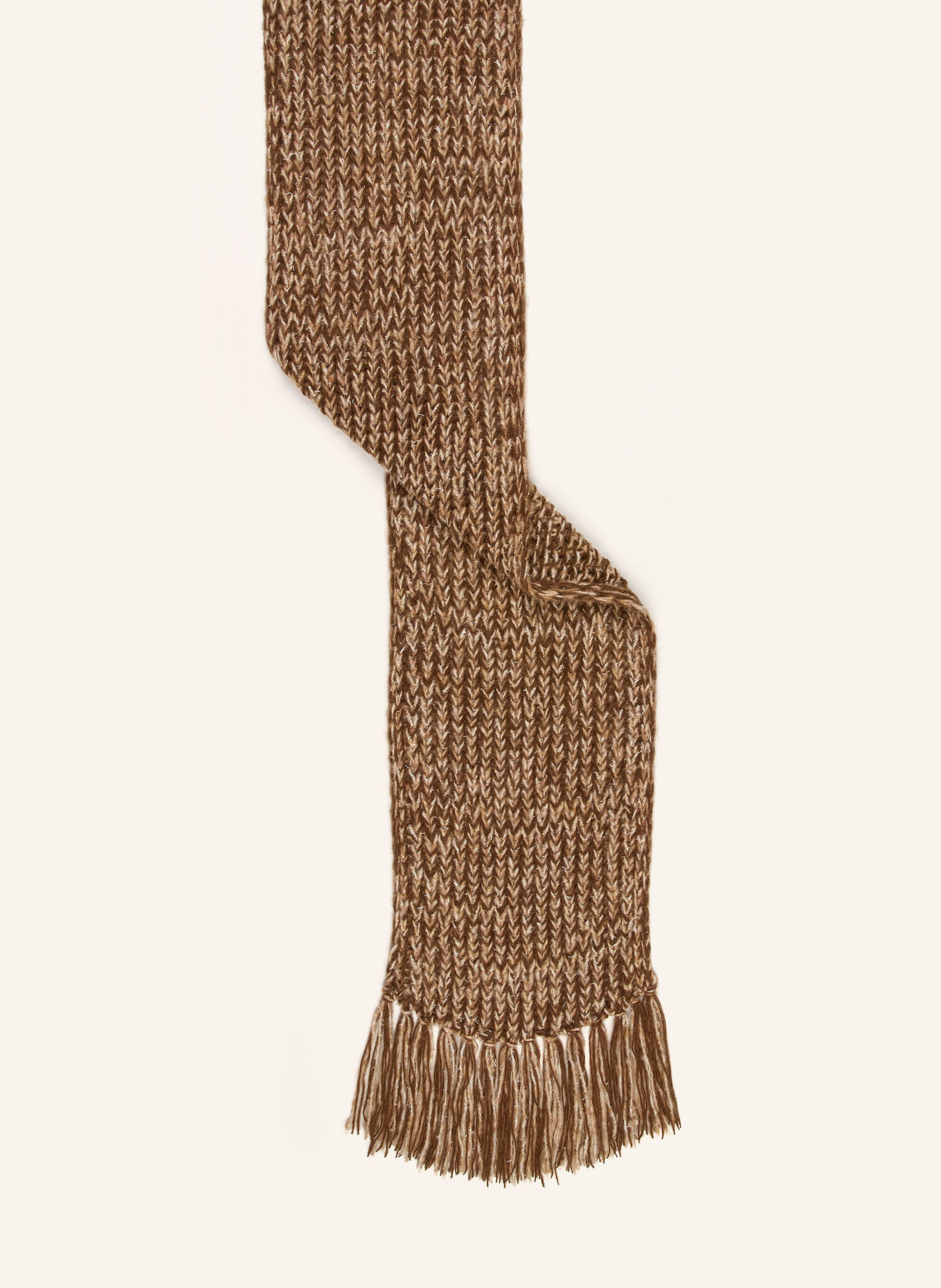 LUISA CERANO Écharpe: MARRON / BEIGE