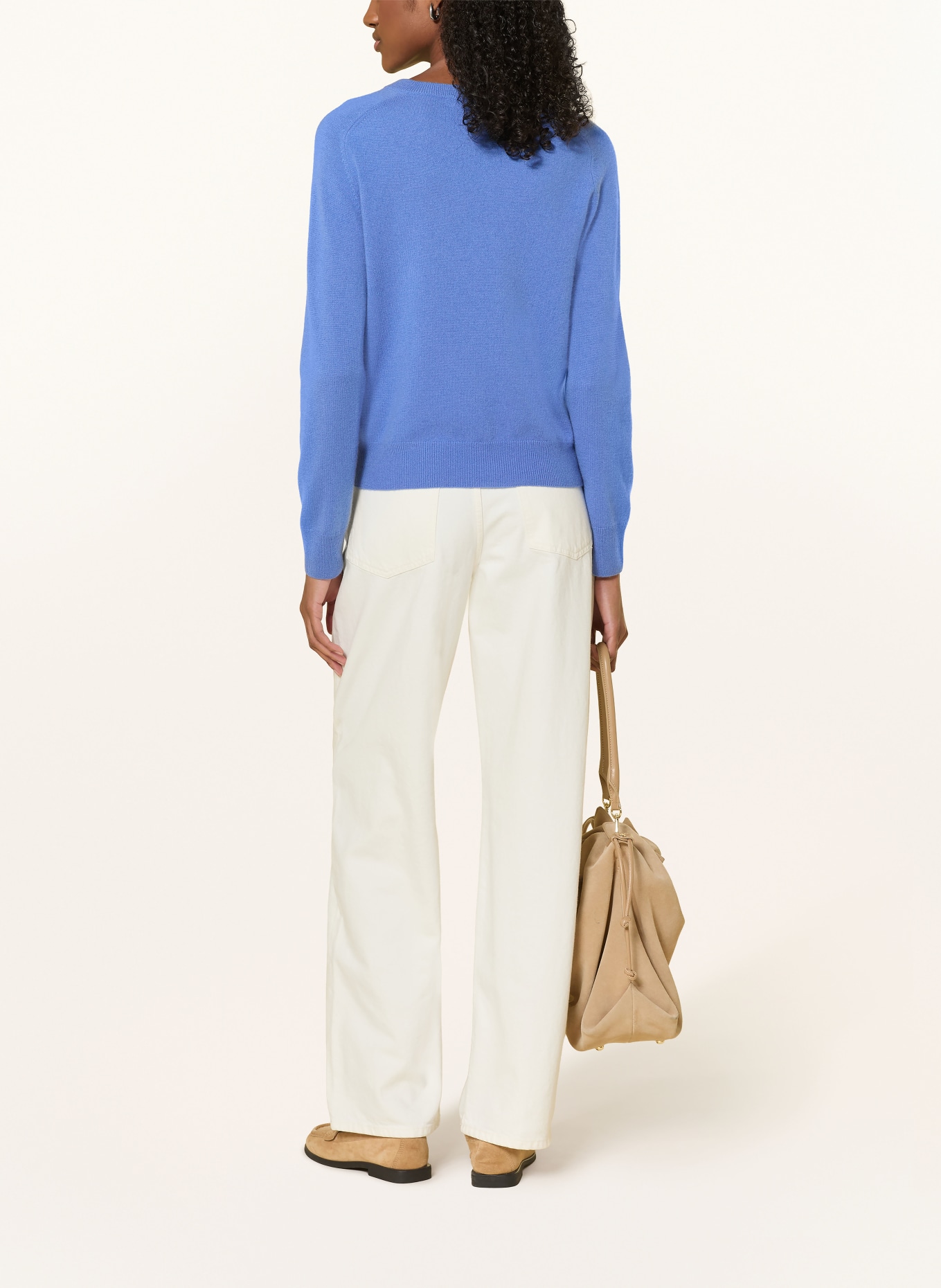 REPEAT Cashmere-Pullover: BLAU