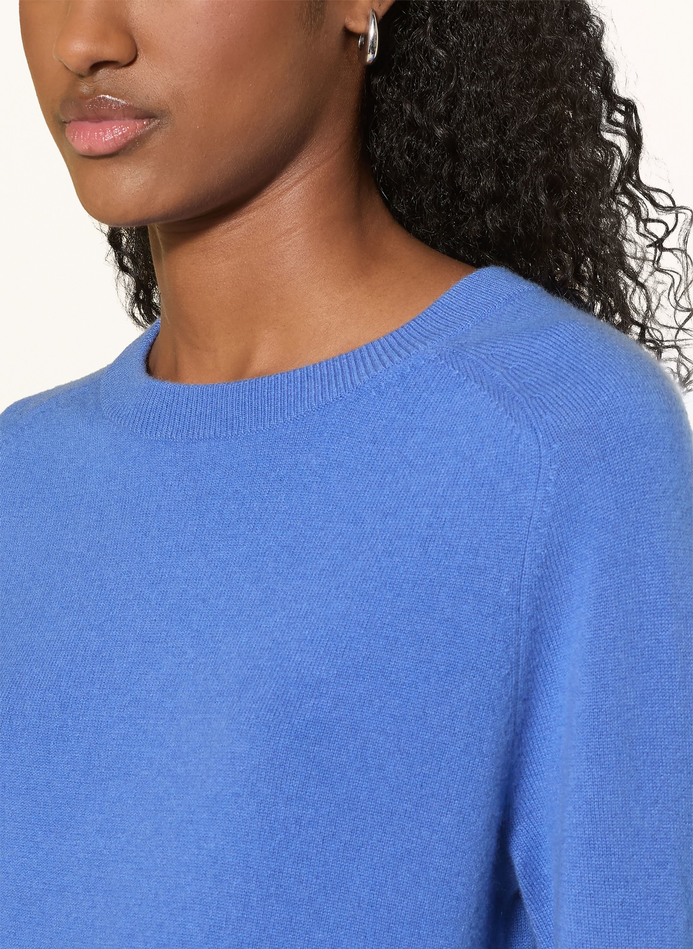 REPEAT Cashmere-Pullover: BLAU
