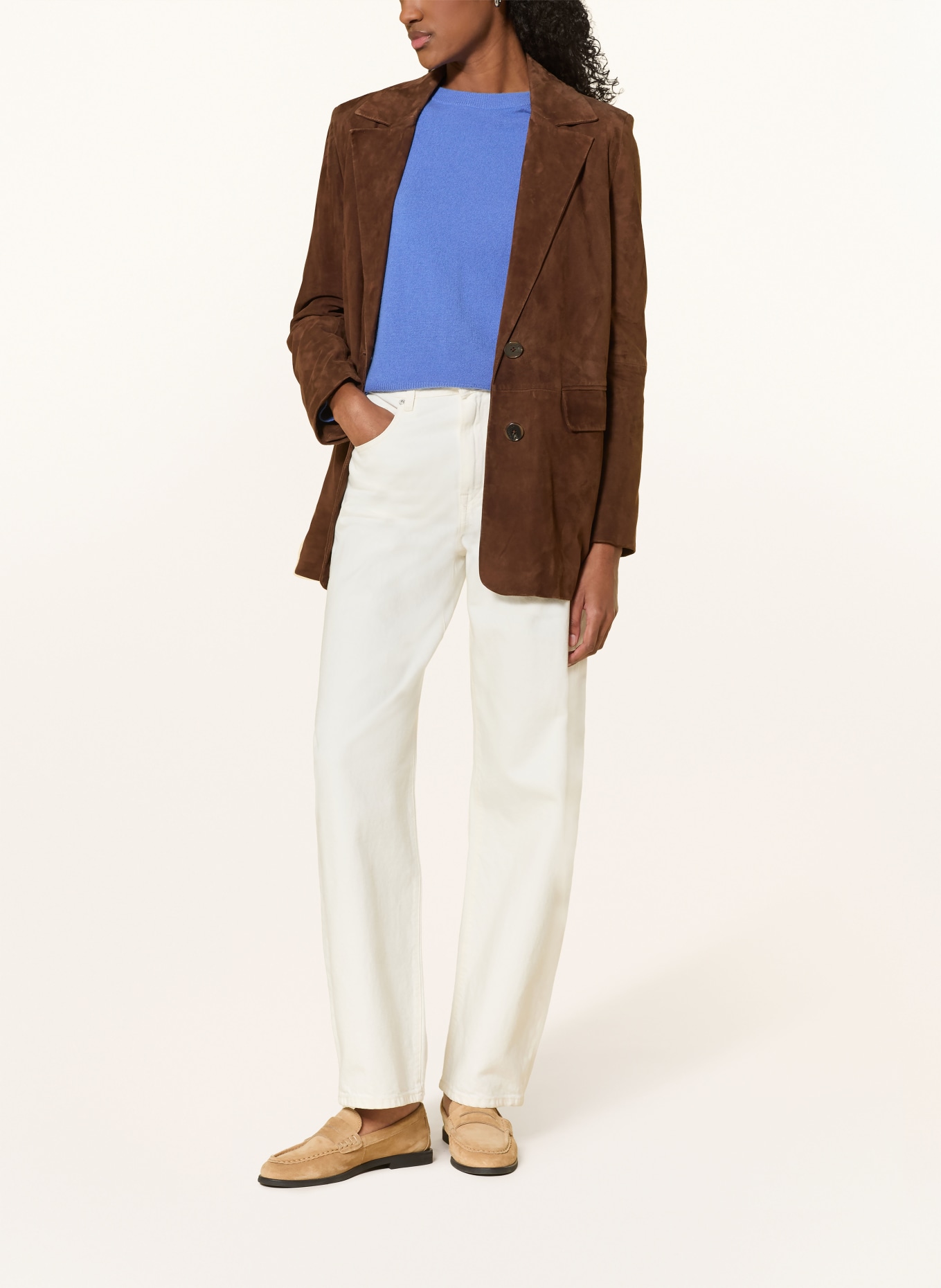 REPEAT Cashmere-Pullover: BLAU
