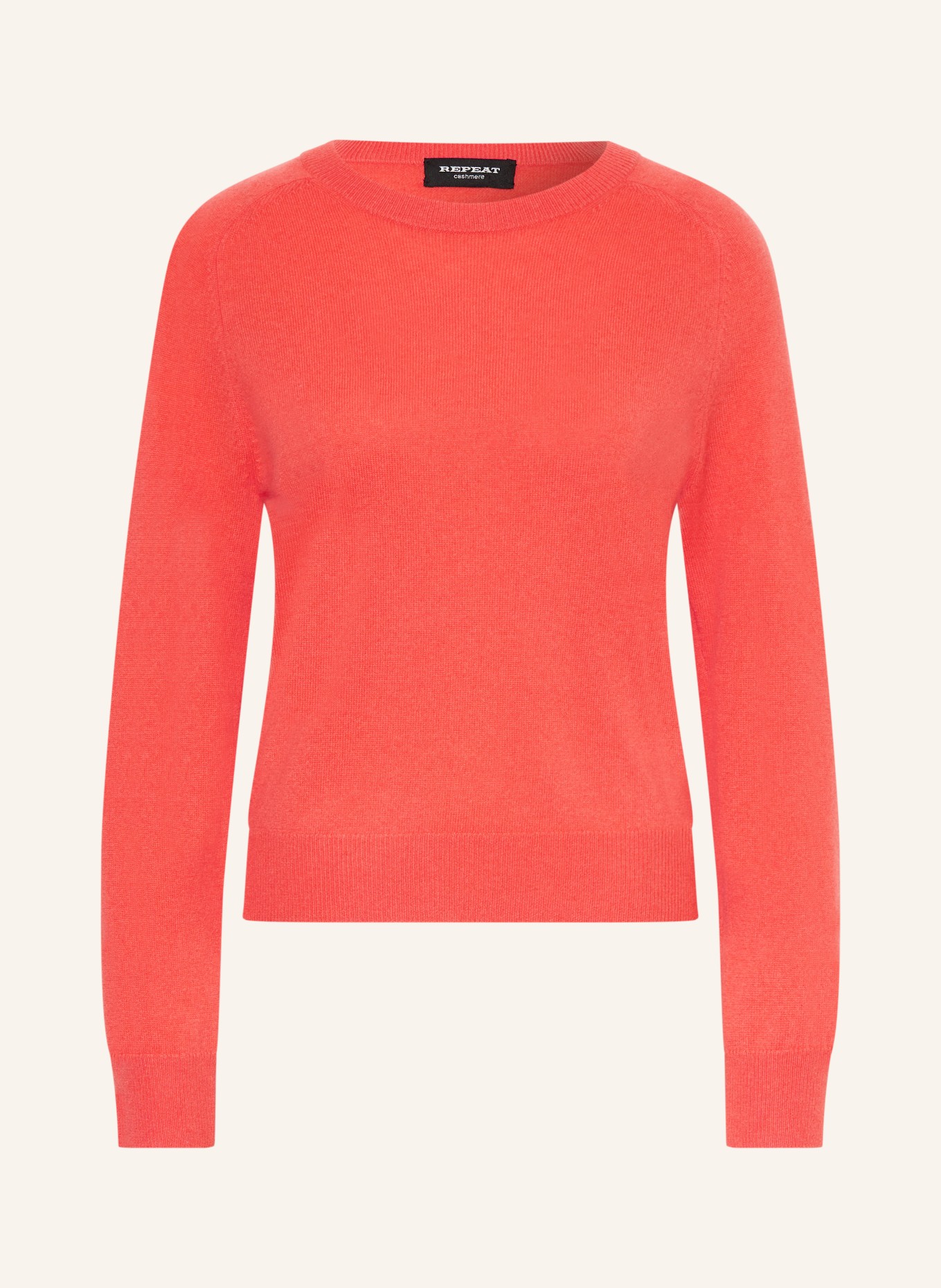 REPEAT Cashmere-Pullover: ORANGE