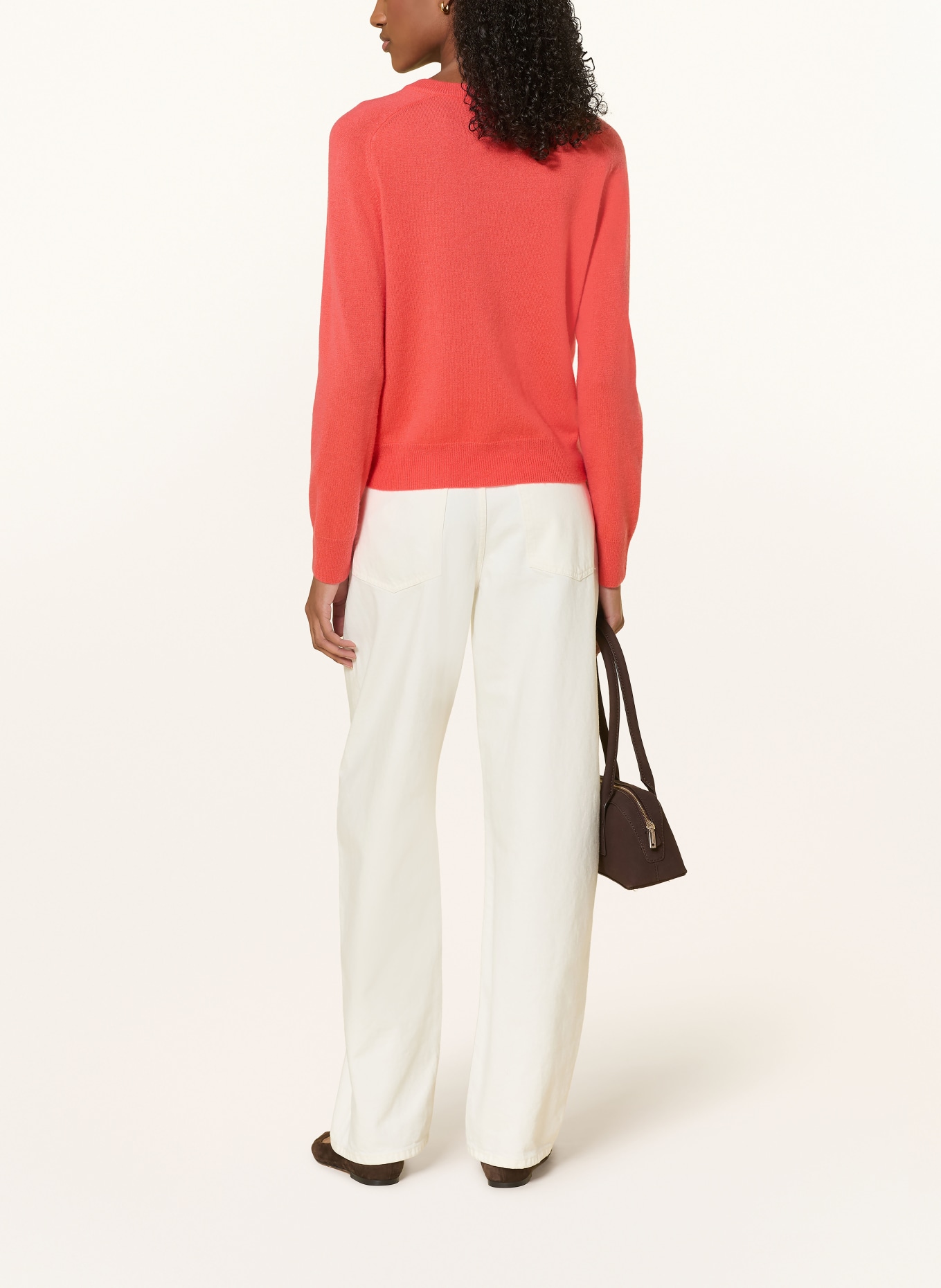 REPEAT Cashmere-Pullover: ORANGE