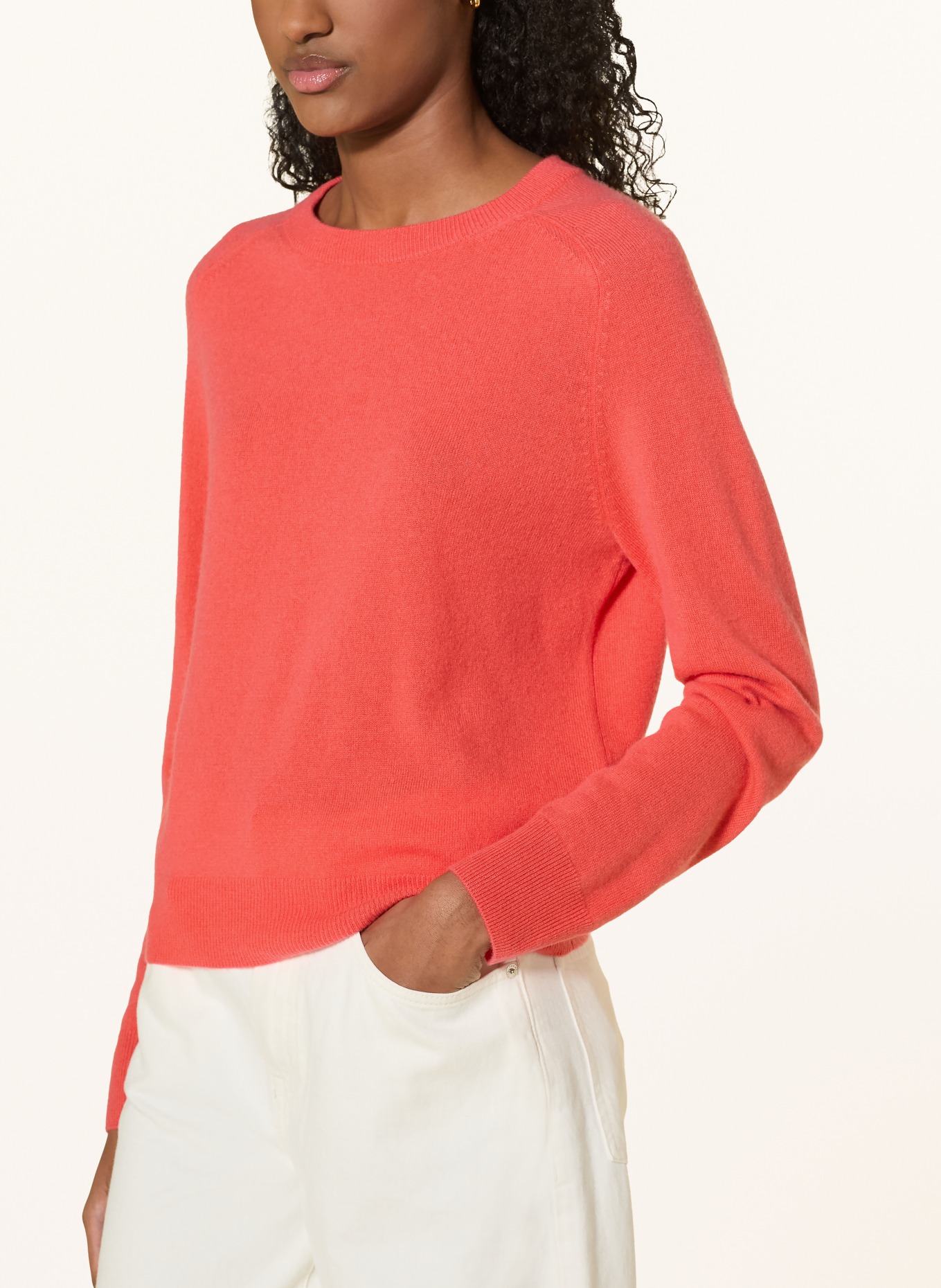 REPEAT Cashmere-Pullover: ORANGE