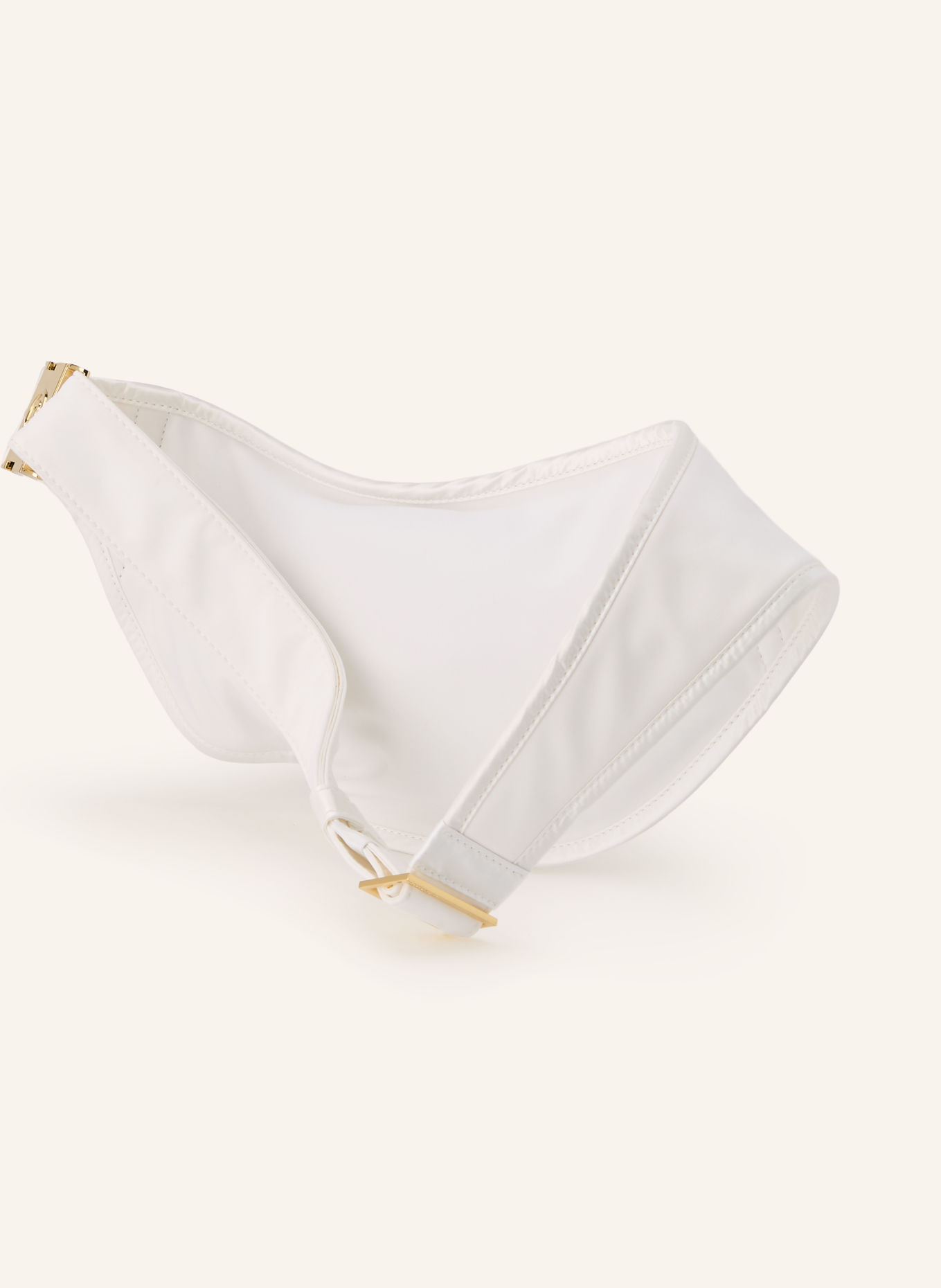 BOGNER KARLA belt bag: WHITE / CAMEL