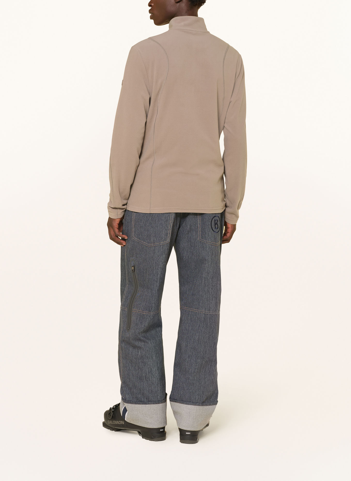 BOGNER Pull-over en polaire HARRY: BEIGE