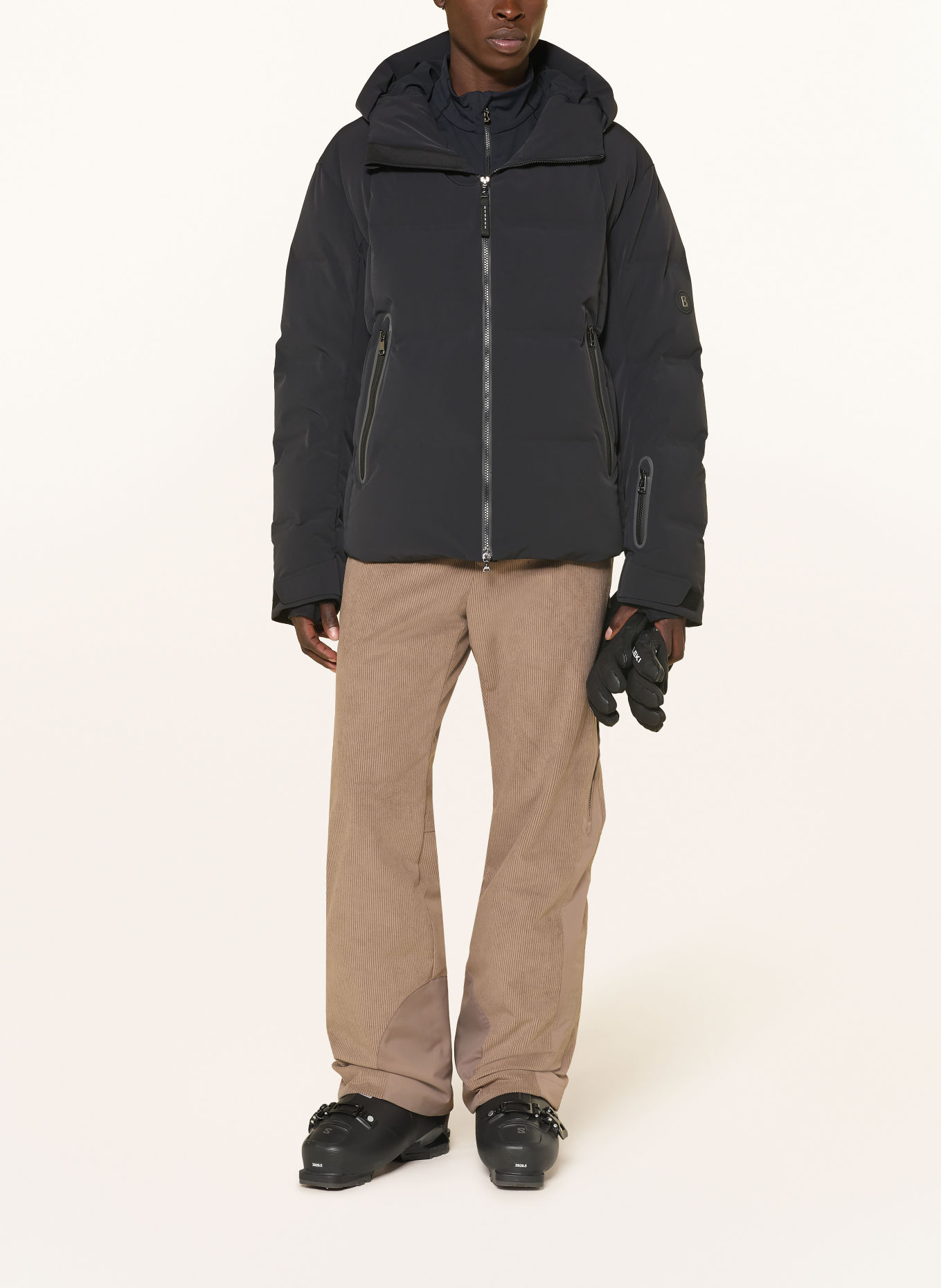 BOGNER Donsjas PAALE-D: ZWART